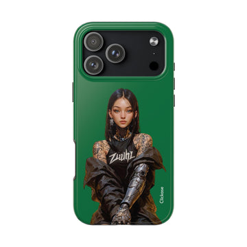 Cyber Tattoo Girl by