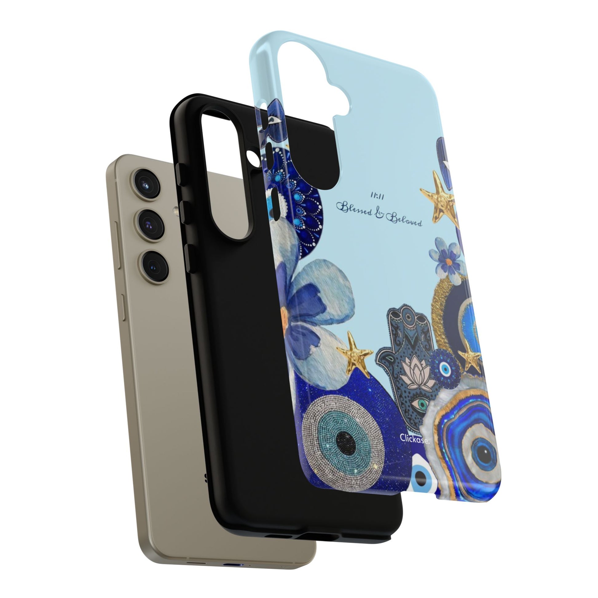 Hamsa Ocean-Inspired Tough Phone Case by