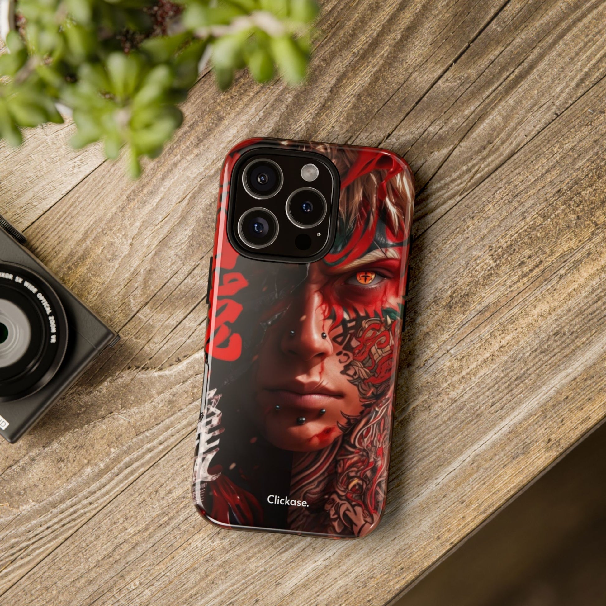 Evil Eye Anime - Tough Phone Case by