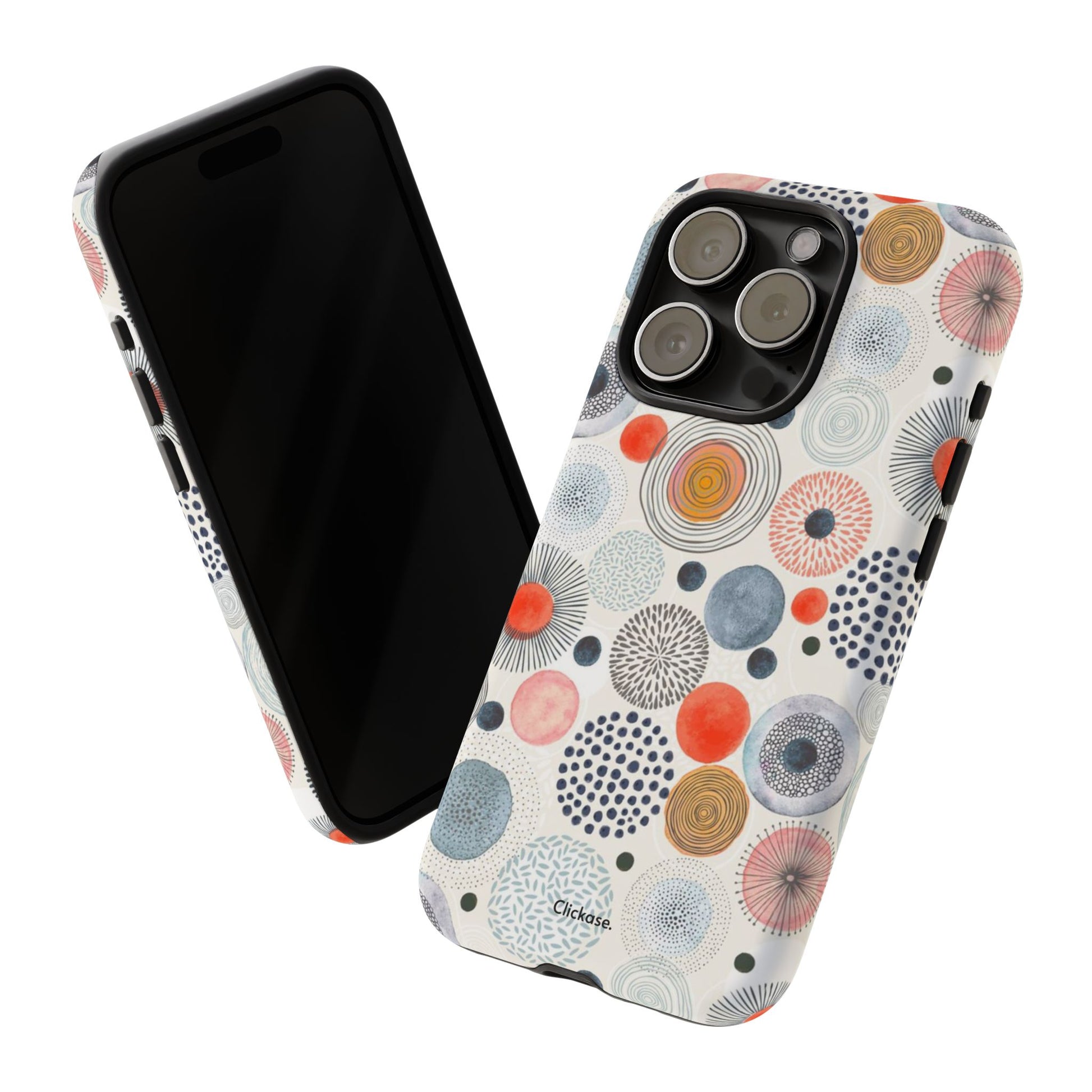 Colorful Abstract Tough Phone Case by
