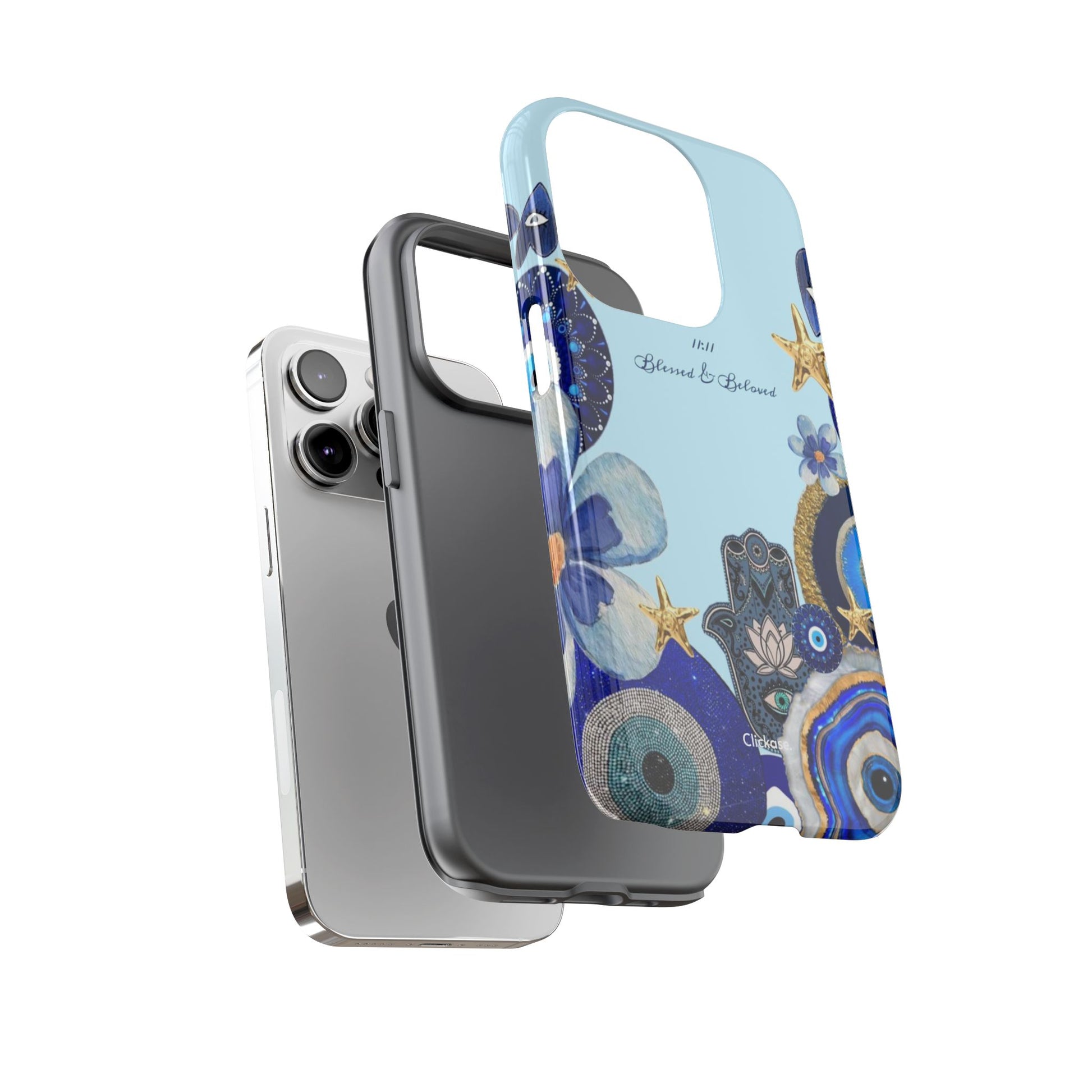 Hamsa Ocean-Inspired Tough Phone Case by