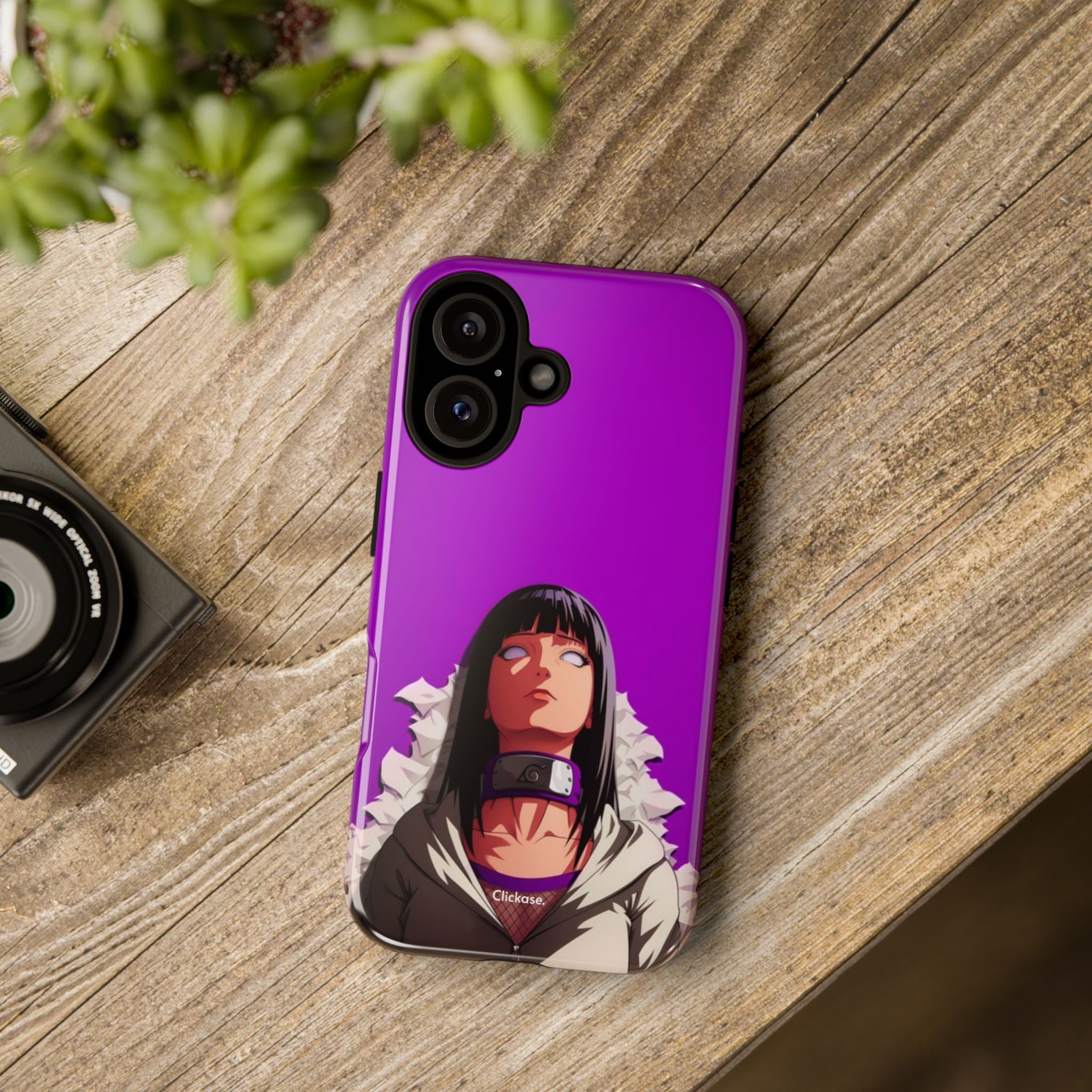 Hinata Hyuga - Naruto Tough Phone CasePhone CaseClickase®Hinata Hyuga - Naruto