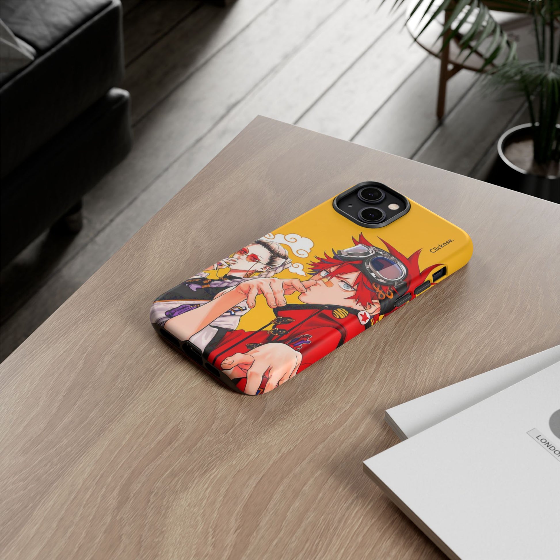Alma & Tao Saotome - Gokurakugai Tough Phone Case by