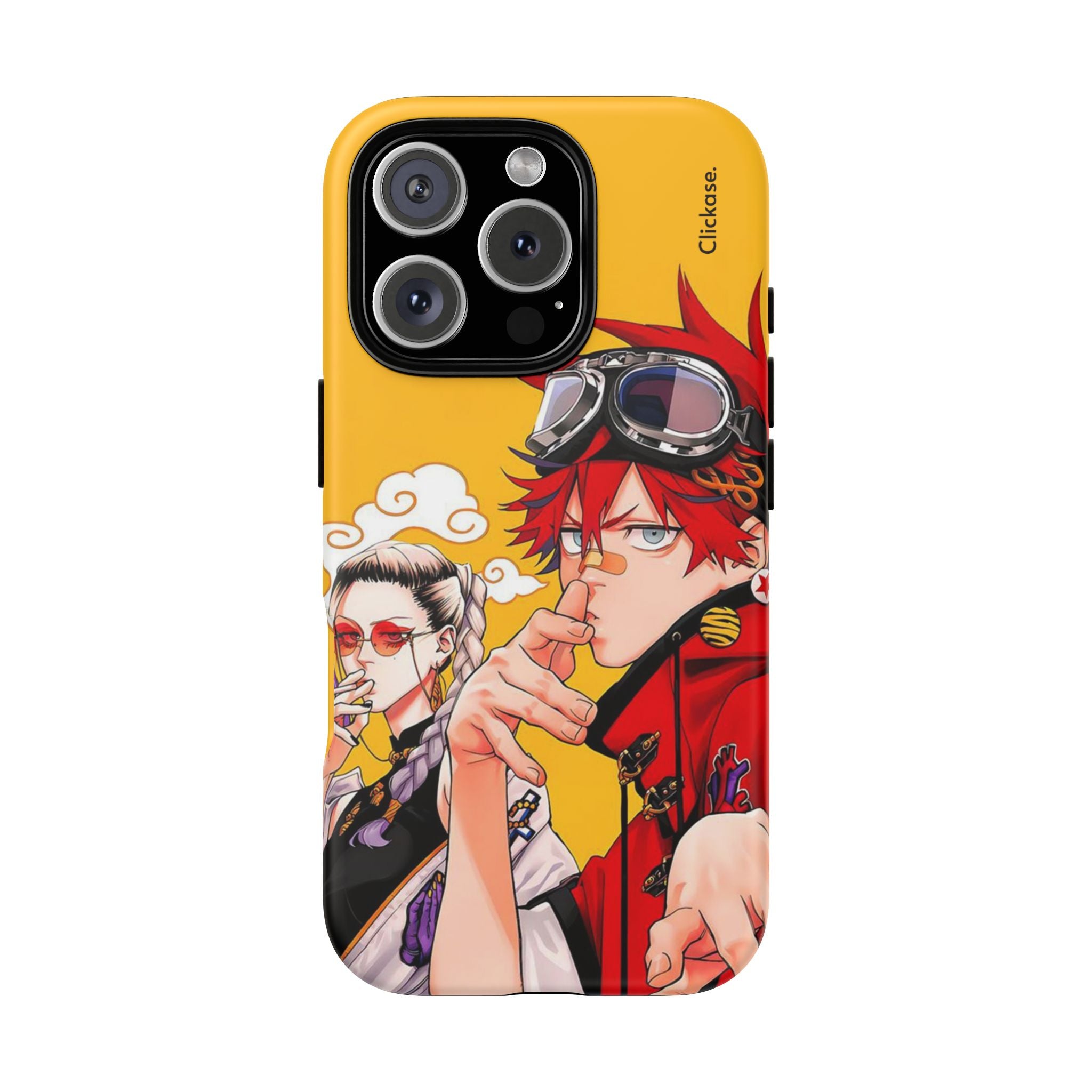 Alma & Tao Saotome - Gokurakugai Tough Phone Case by