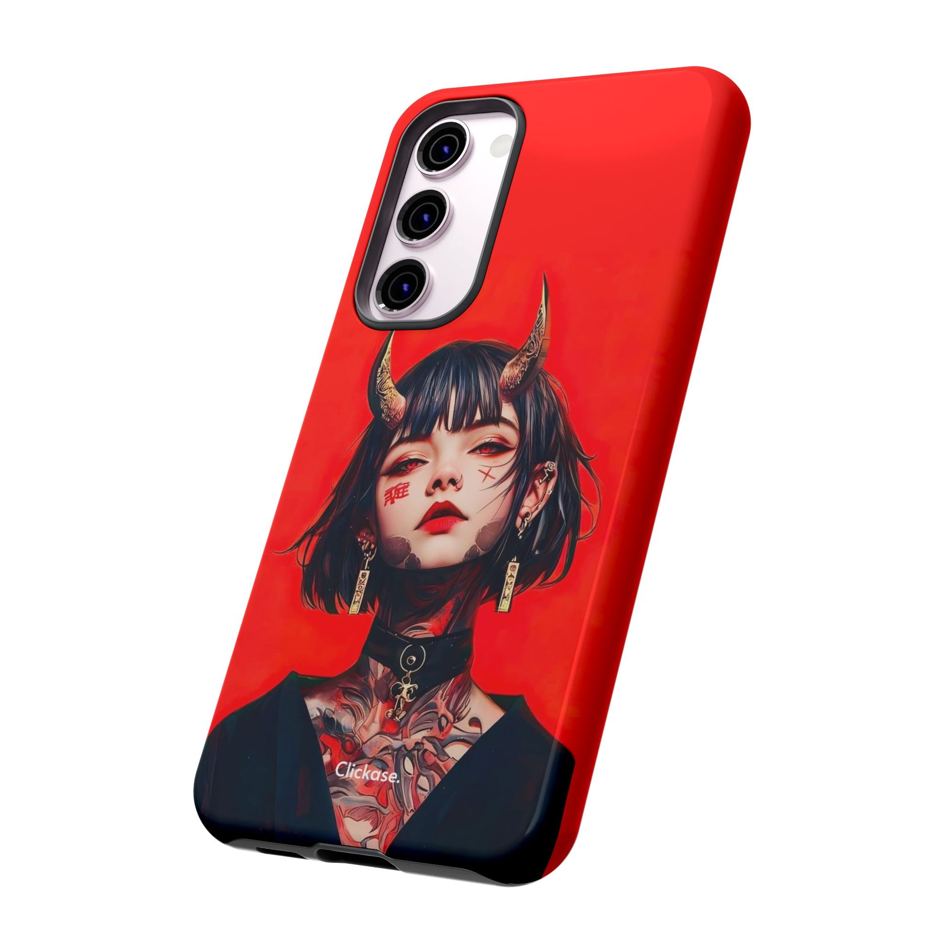 Stylish Phone Case with Edgy Design, Unique Phone Cover, Gothic Aesthetic Accessories, Trendy Cell Phone Case, Perfect Gift for Teens by