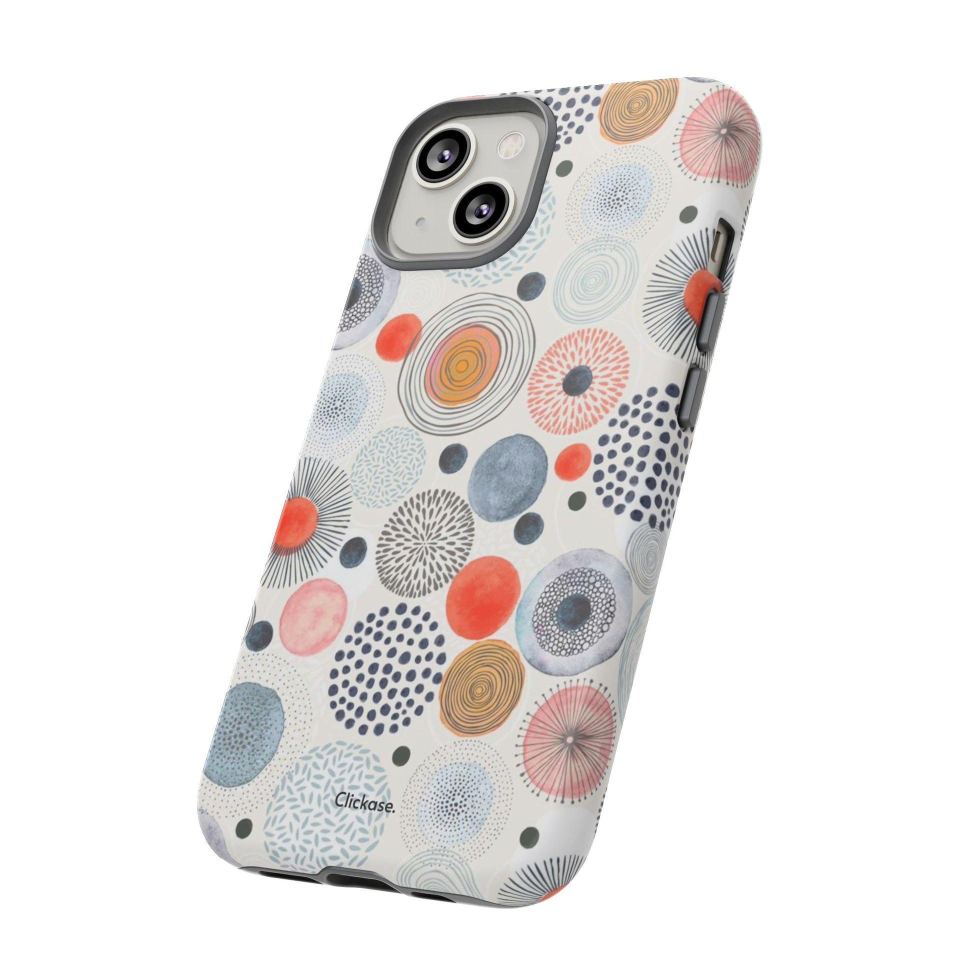 Colorful Abstract Tough Phone Case by