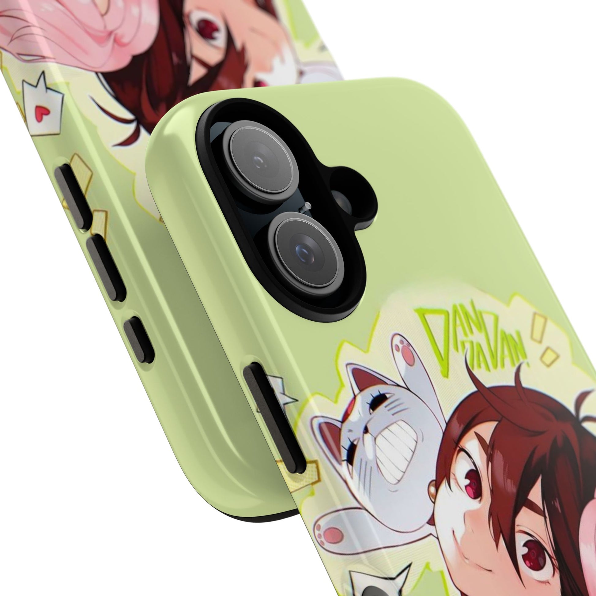 Momo & Aira - Dan Da Dan Tough Phone CasePhone CaseClickase®Momo & Aira