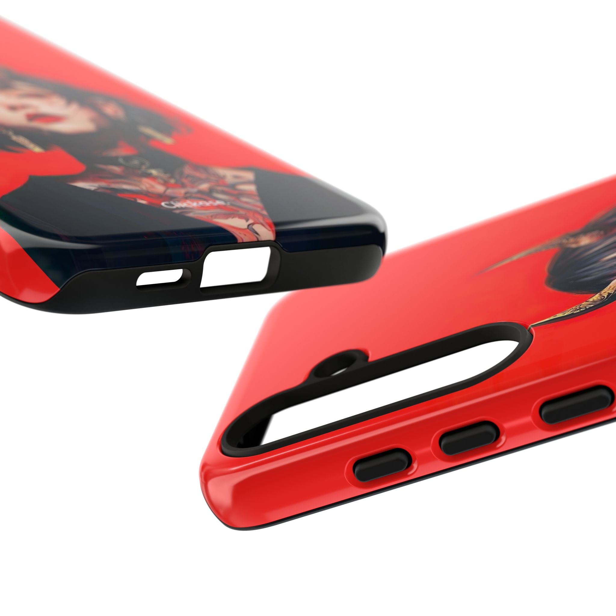 Stylish Phone Case with Edgy Design, Unique Phone Cover, Gothic Aesthetic Accessories, Trendy Cell Phone Case, Perfect Gift for Teens by