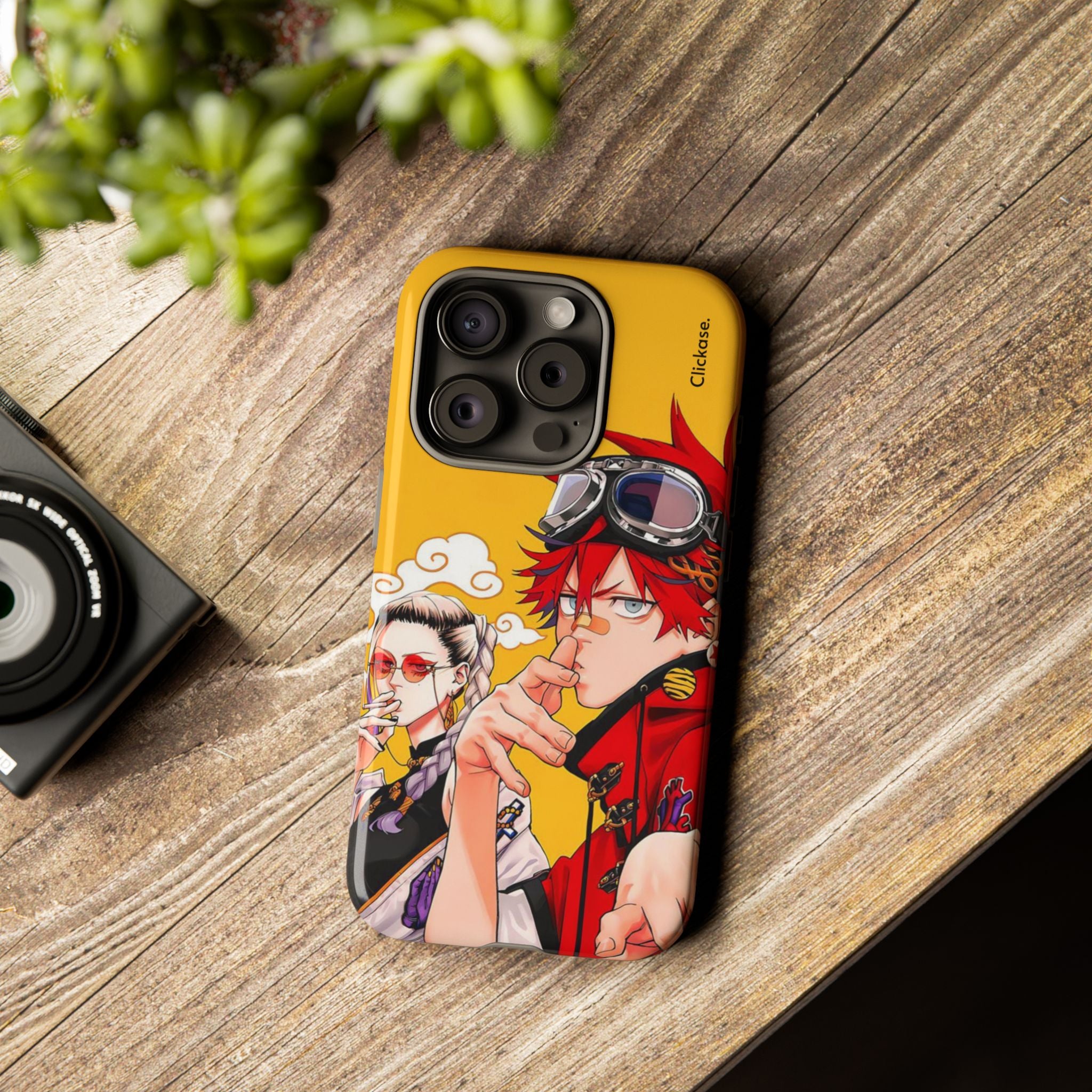 Alma & Tao Saotome - Gokurakugai Tough Phone Case by