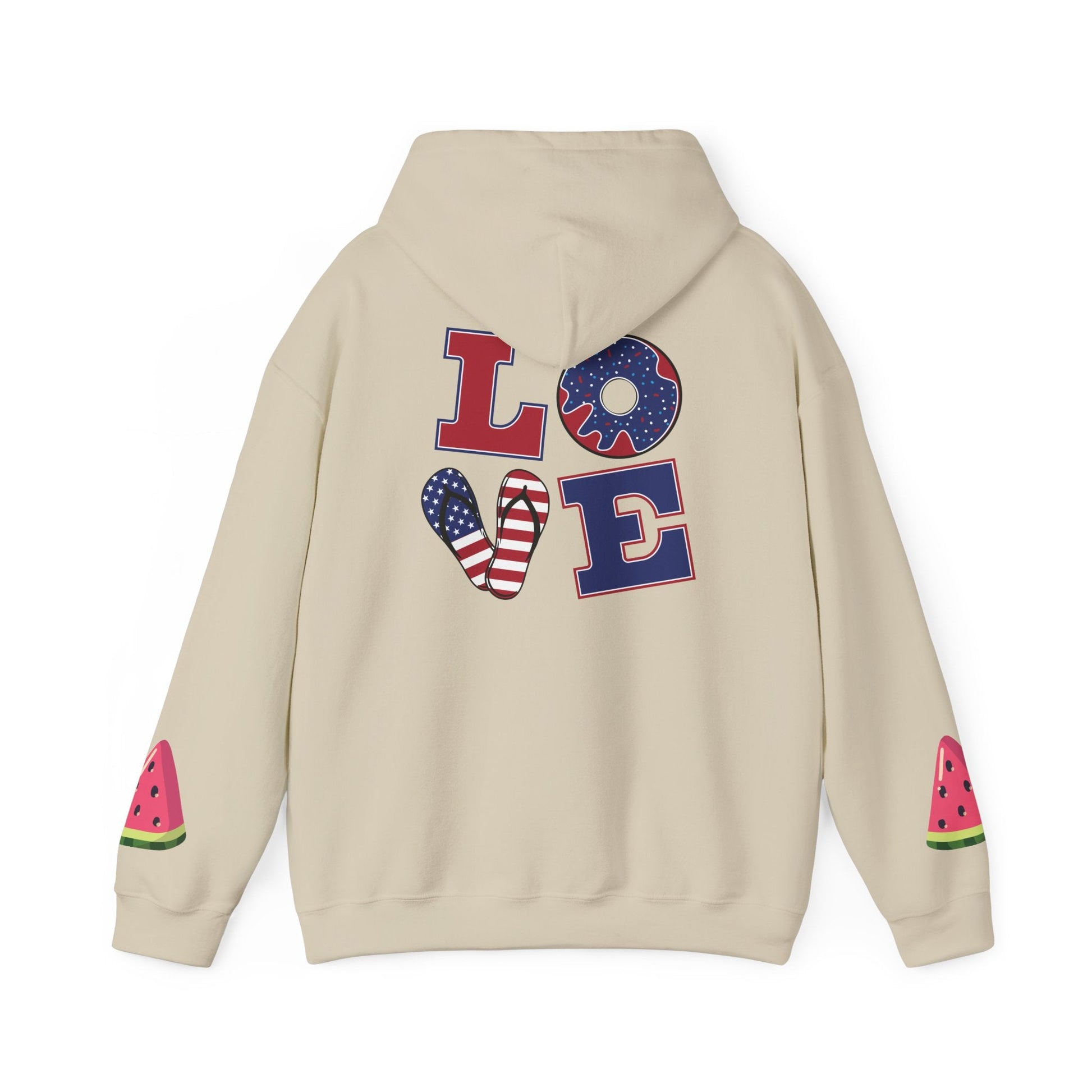 Super Dad Heart Hoodie by