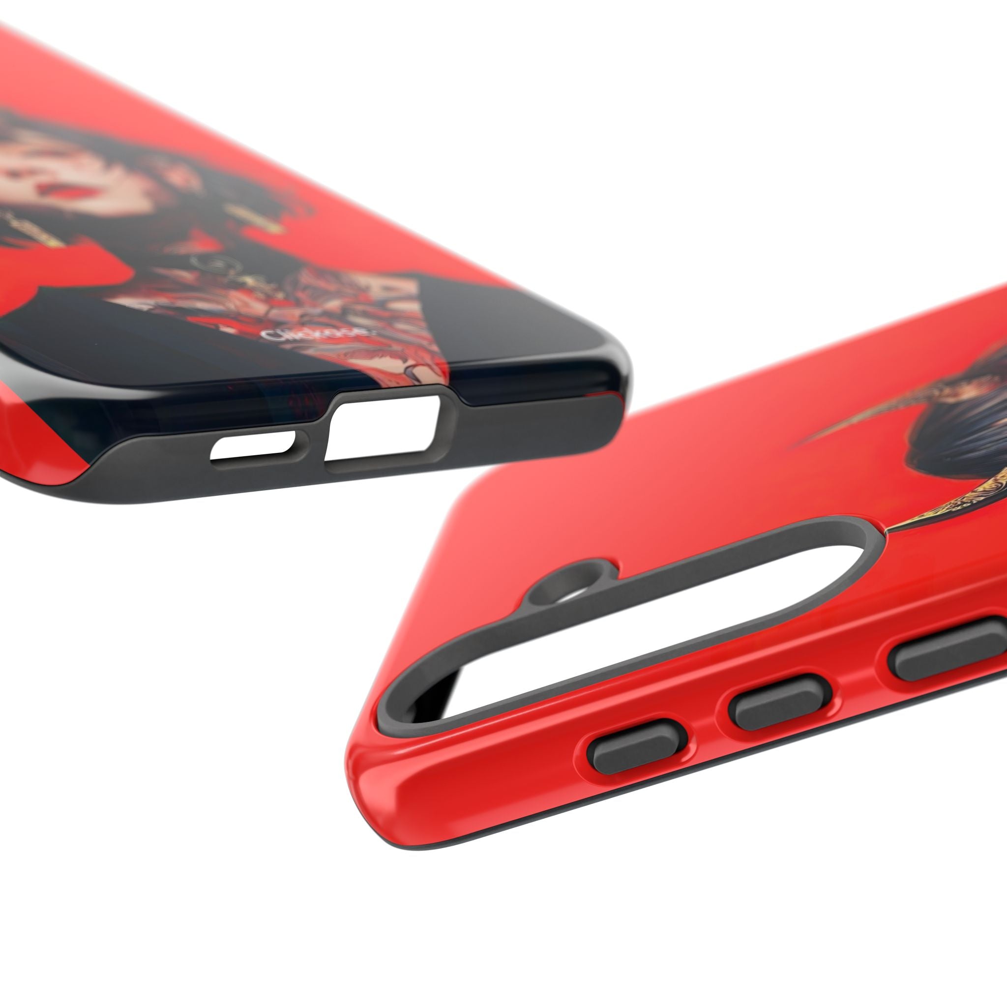 Stylish Phone Case with Edgy Design, Unique Phone Cover, Gothic Aesthetic Accessories, Trendy Cell Phone Case, Perfect Gift for Teens by