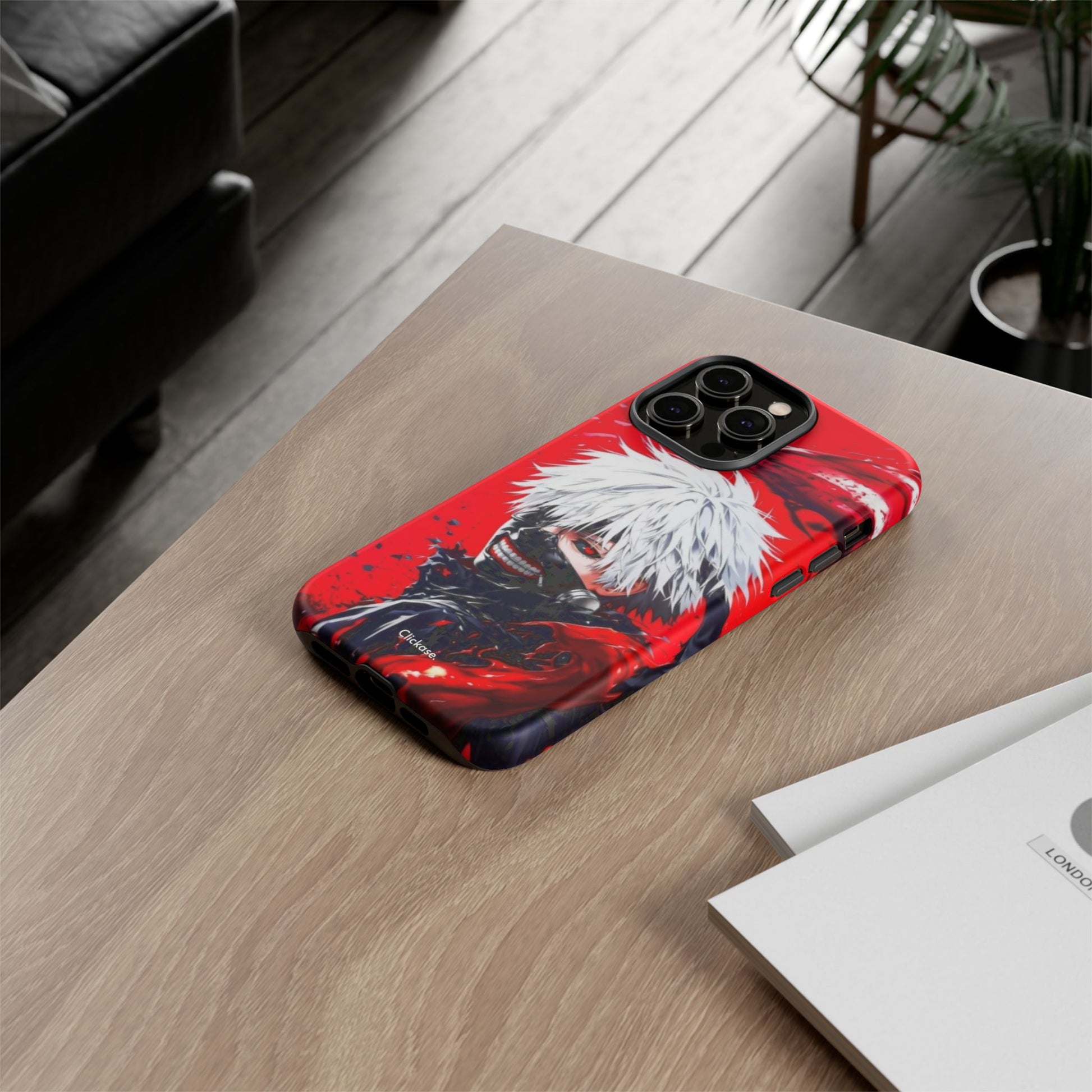 Ken Kaneki - Anime Tough Phone CasePhone CaseClickase®Ken Kaneki
