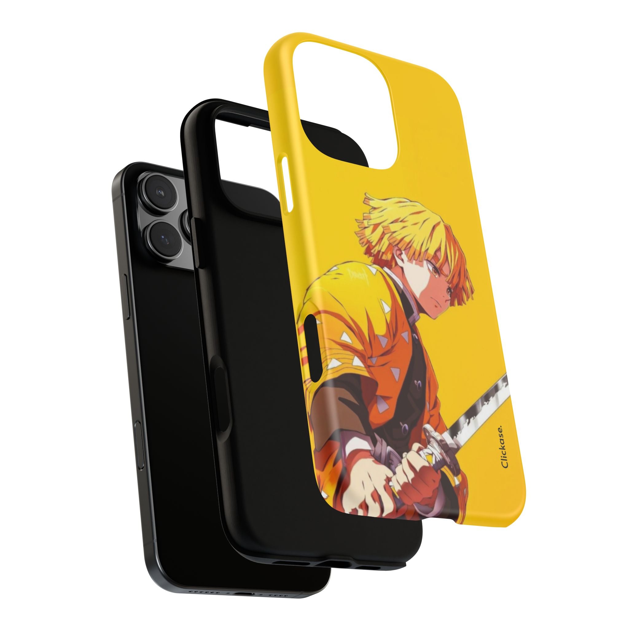Zenitsu Agatsuma – Thunder Breathing Lightning Strike Tough Phone Case by