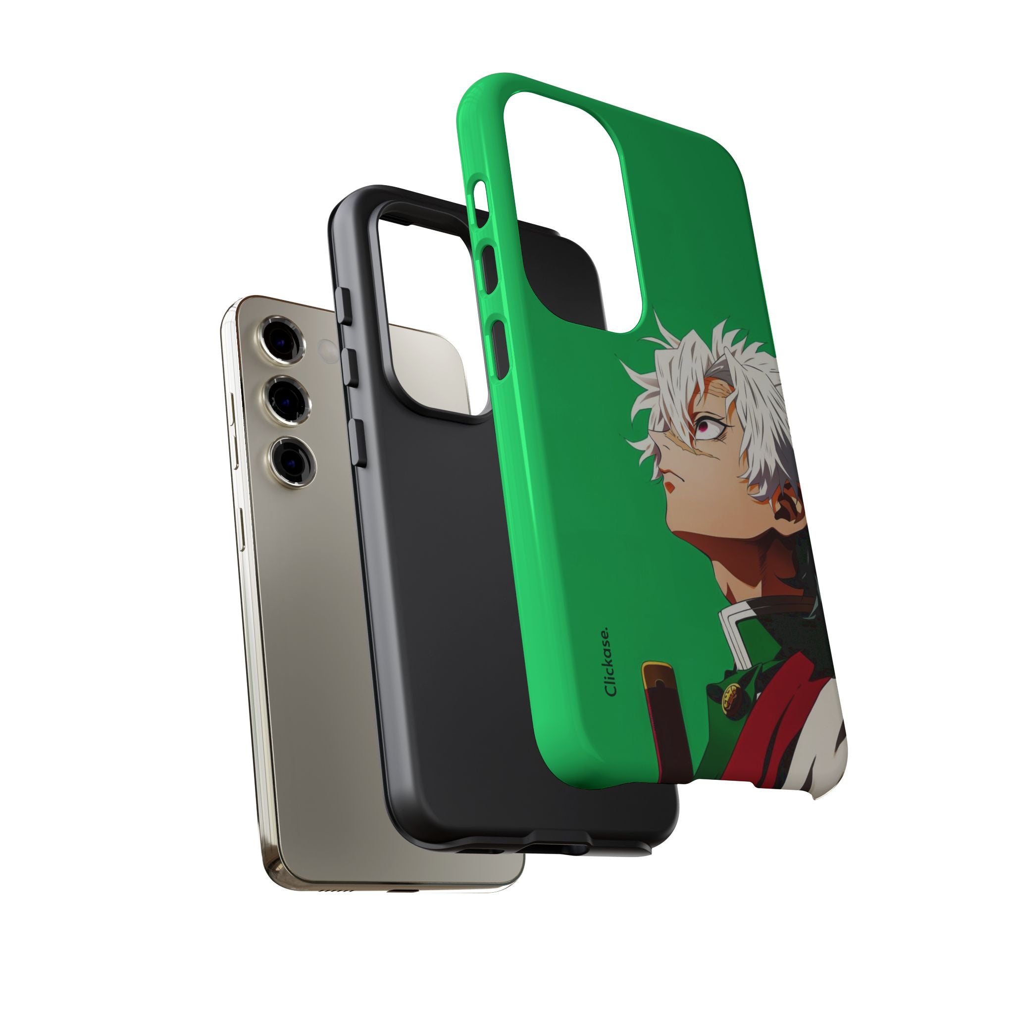 Sanemi Shinazugawa – Wind Hashira Fury Tough Phone Case by