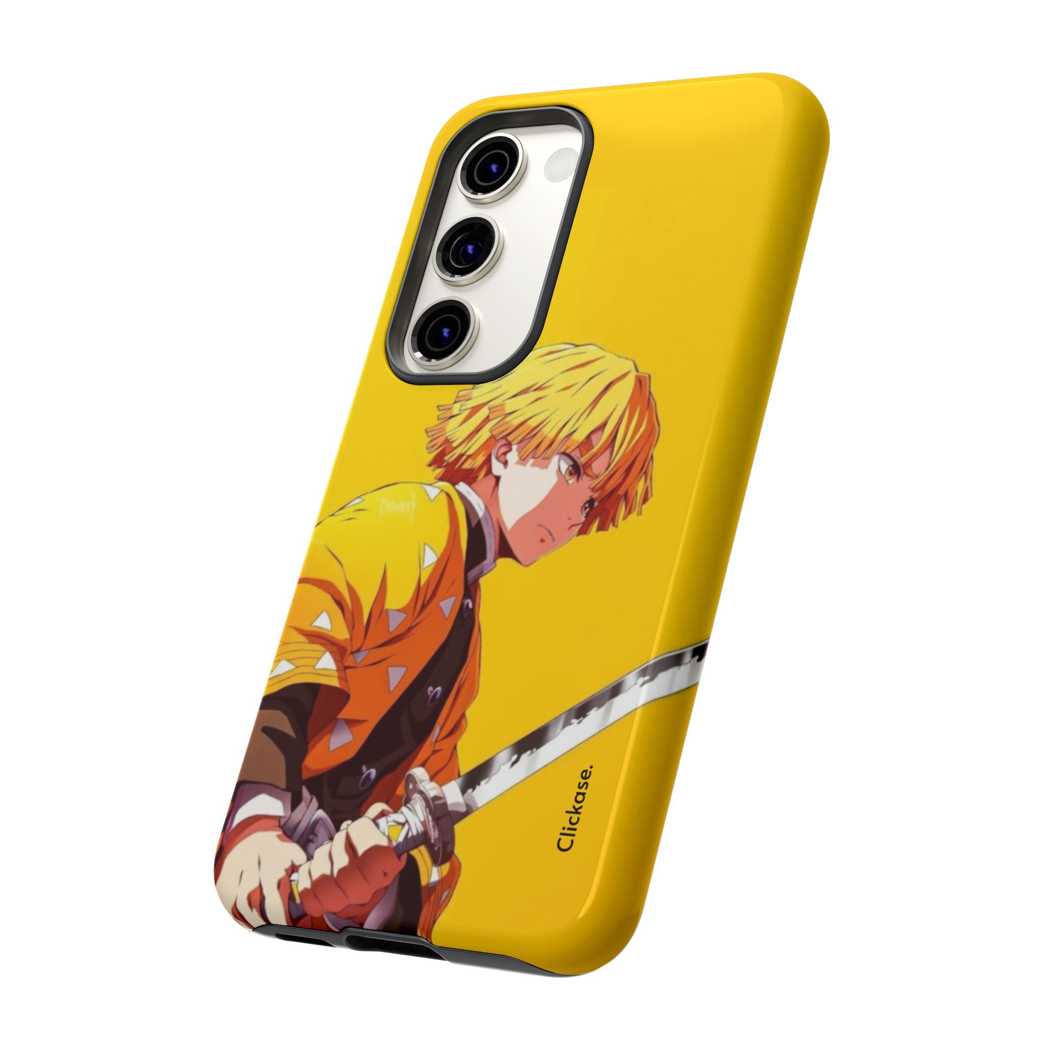 Zenitsu Agatsuma – Thunder Breathing Lightning Strike Tough Phone Case by