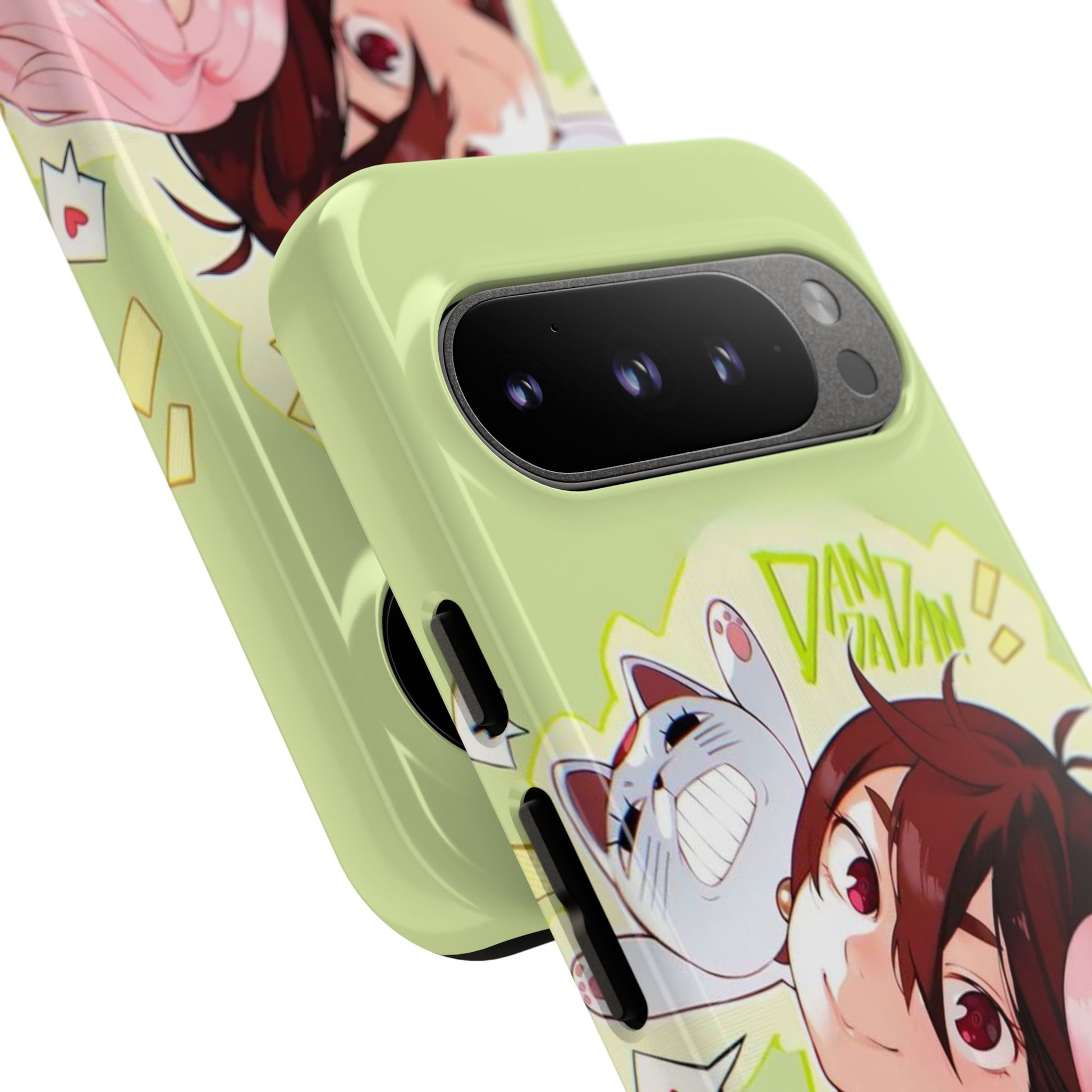 Momo & Aira - Dan Da Dan Tough Phone CasePhone CaseClickase®Momo & Aira