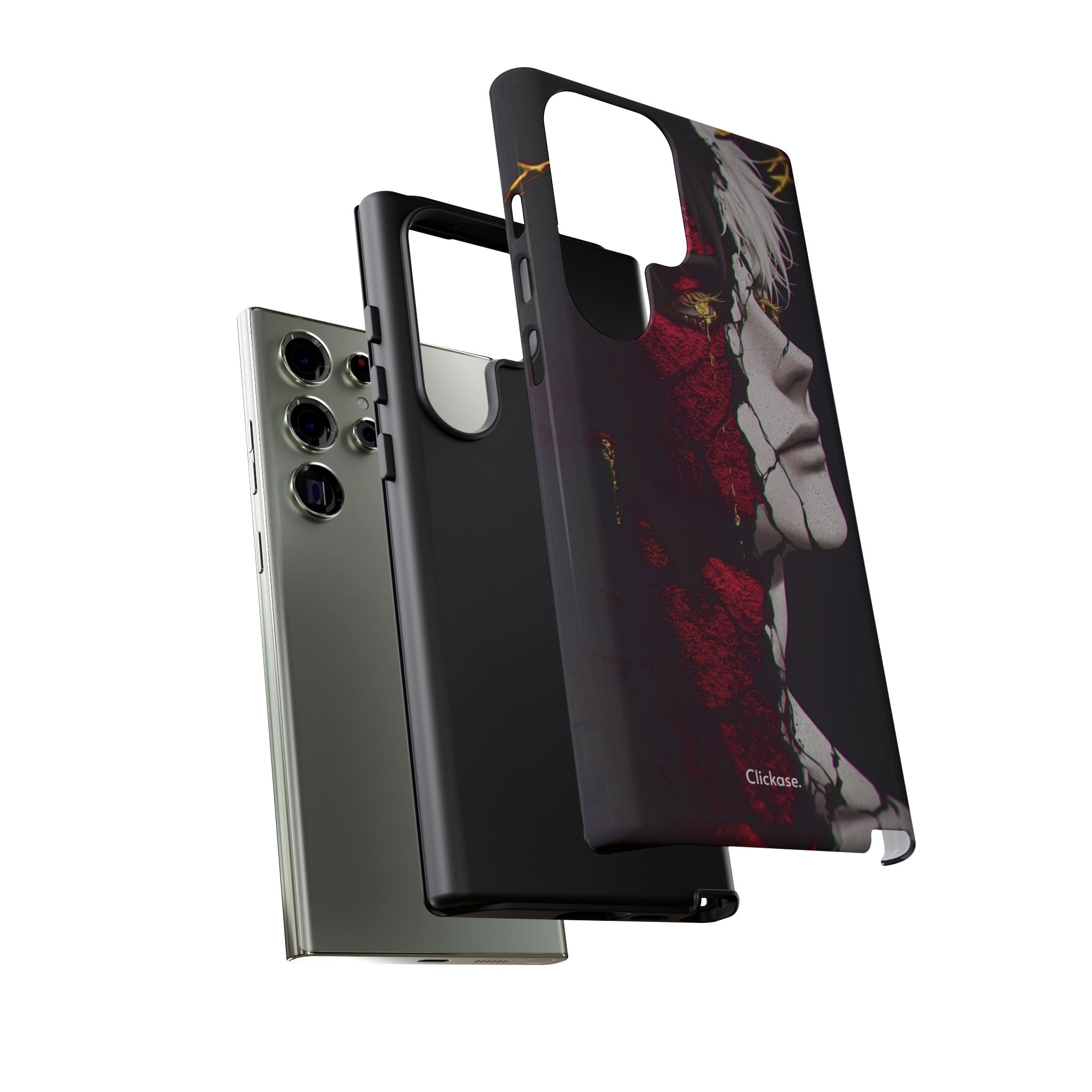 Duality Split Face Anime - Tough Phone Case by