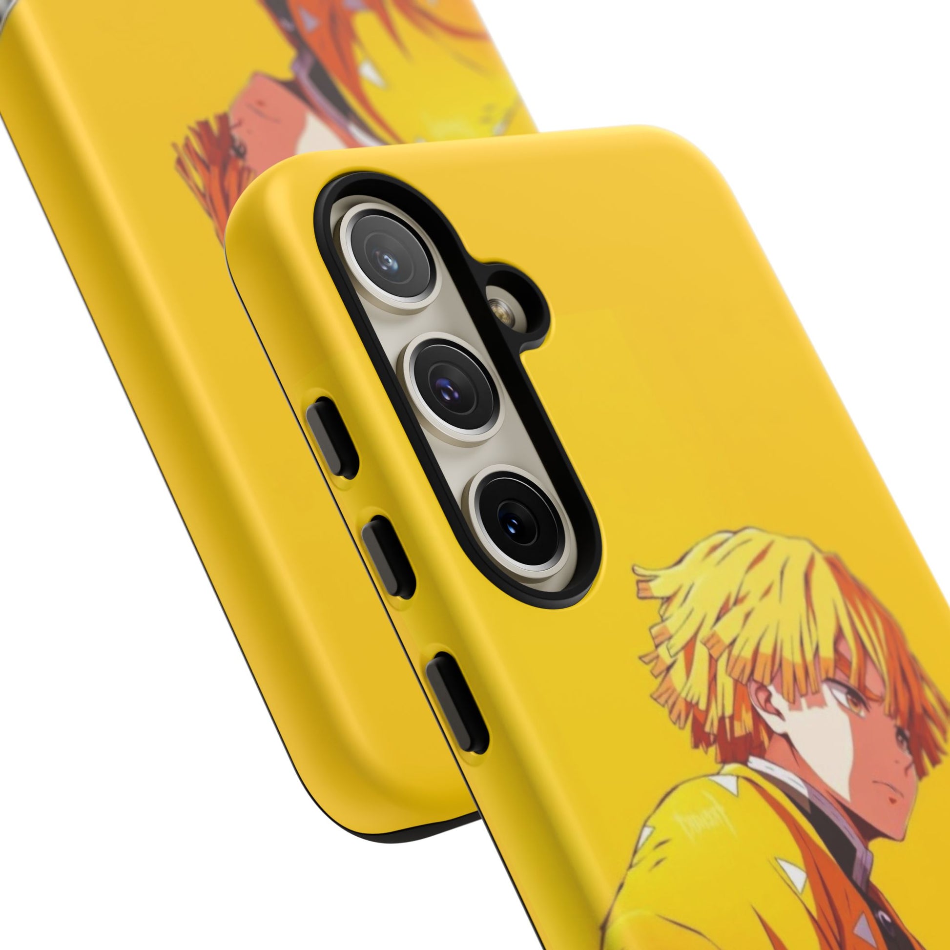 Zenitsu Agatsuma – Thunder Breathing Lightning Strike Tough Phone Case by