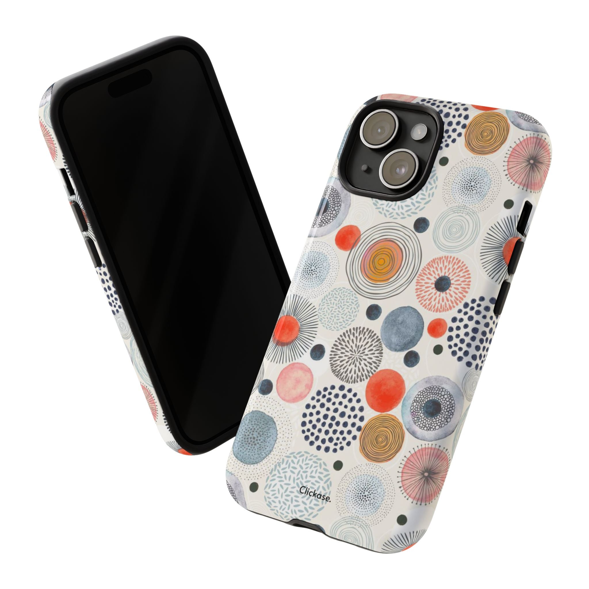 Colorful Abstract Tough Phone Case by