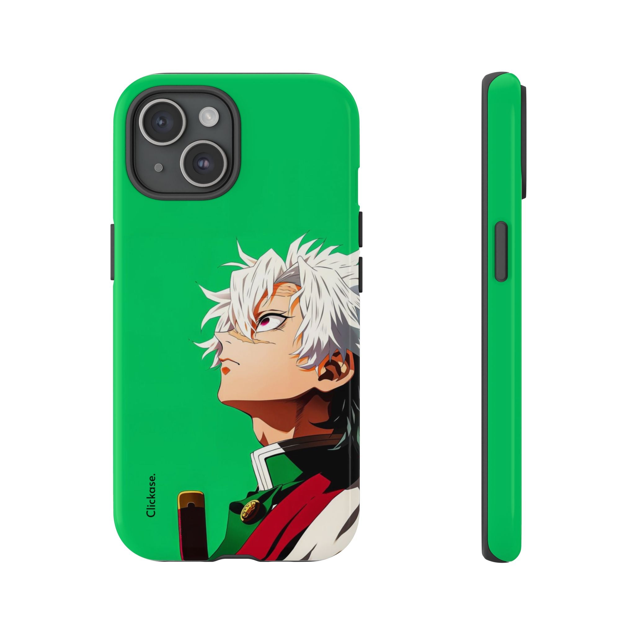 Sanemi Shinazugawa – Wind Hashira Fury Tough Phone Case by