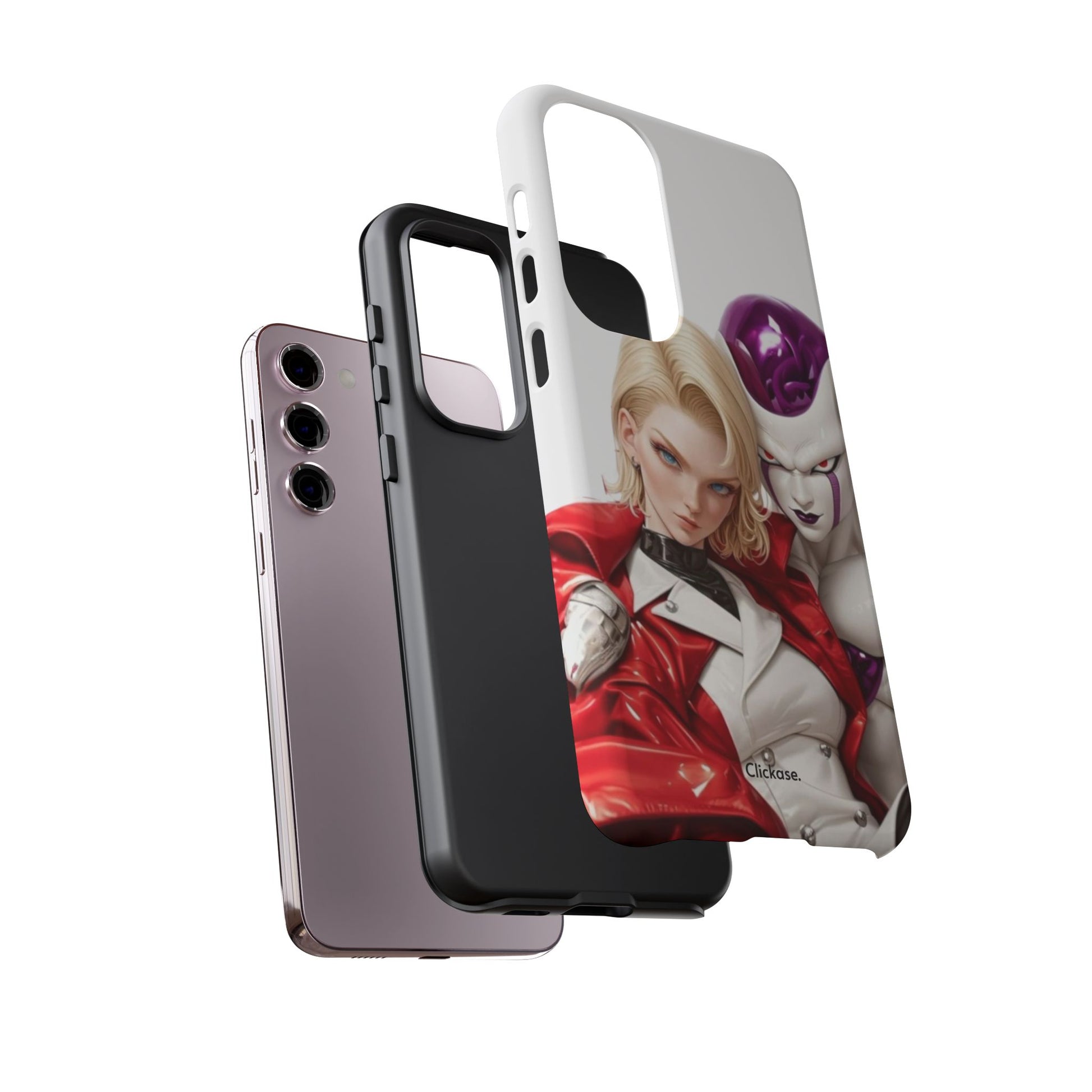 Frieza & Android 18 – Ultimate Power Duo Tough Phone Case by