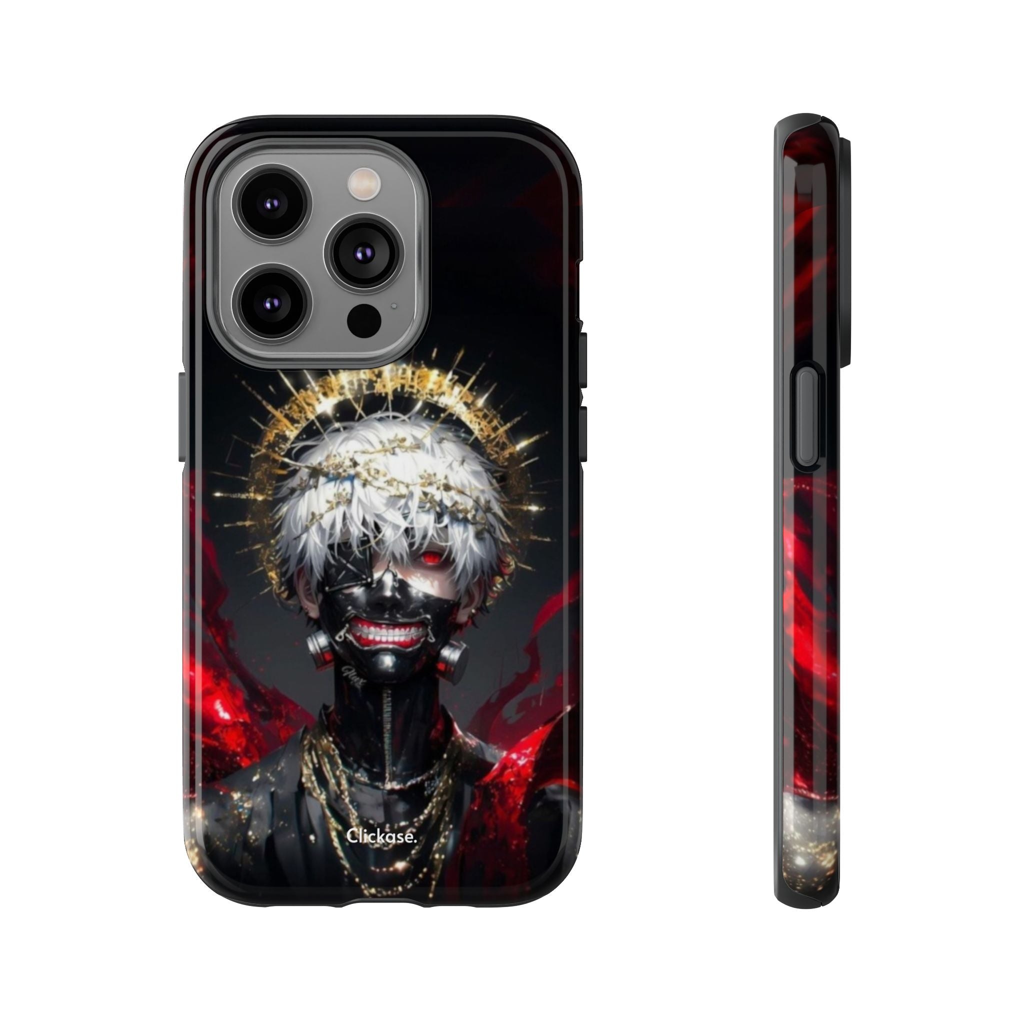 Ken Kaneki Anime Touch Phone Case with 3D wrap, durable protection, and vivid graphics