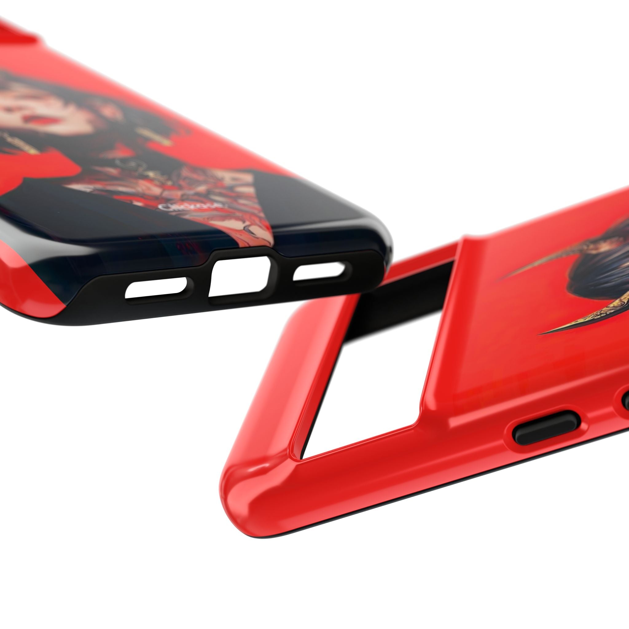 Stylish Phone Case with Edgy Design, Unique Phone Cover, Gothic Aesthetic Accessories, Trendy Cell Phone Case, Perfect Gift for Teens by