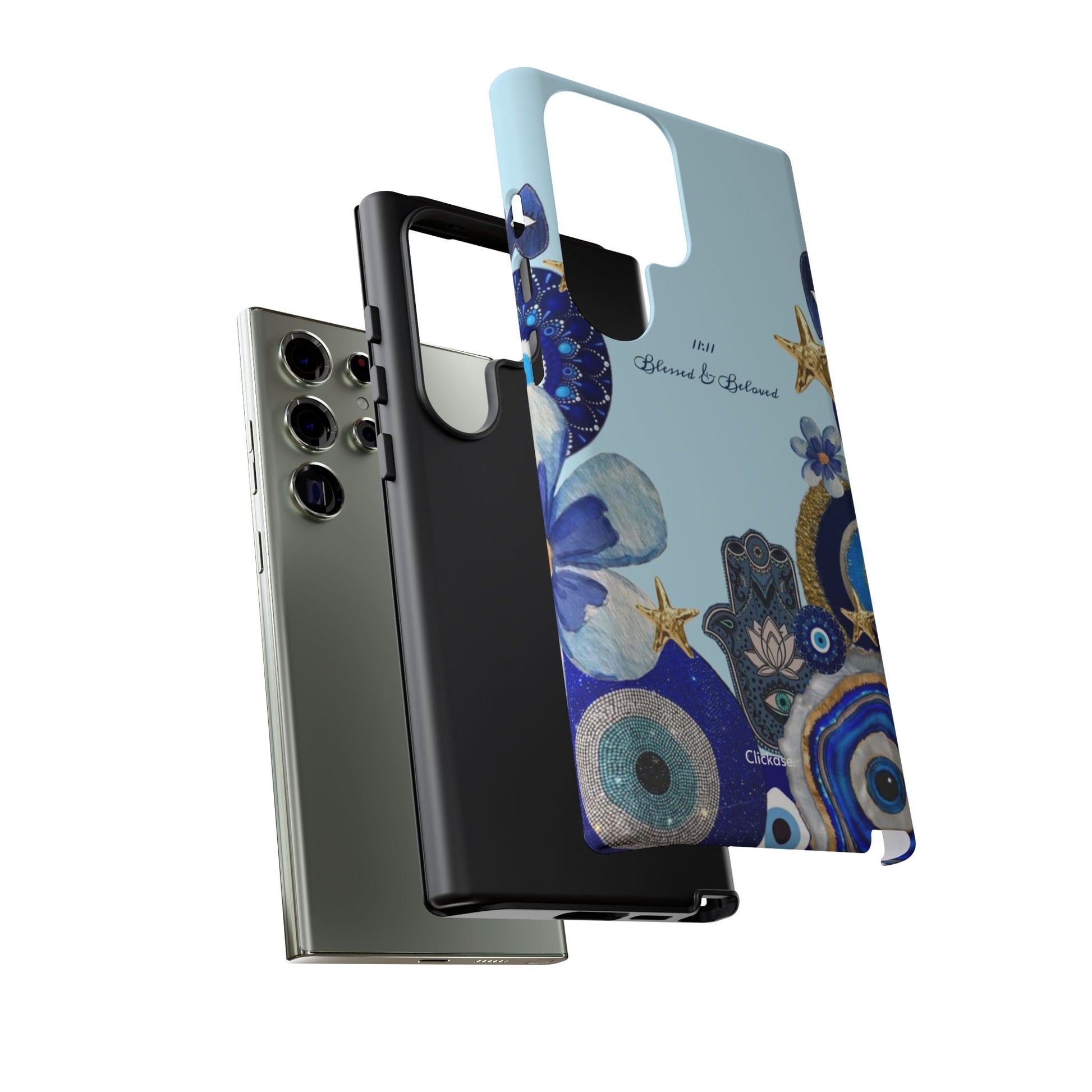 Hamsa Ocean-Inspired Tough Phone Case by