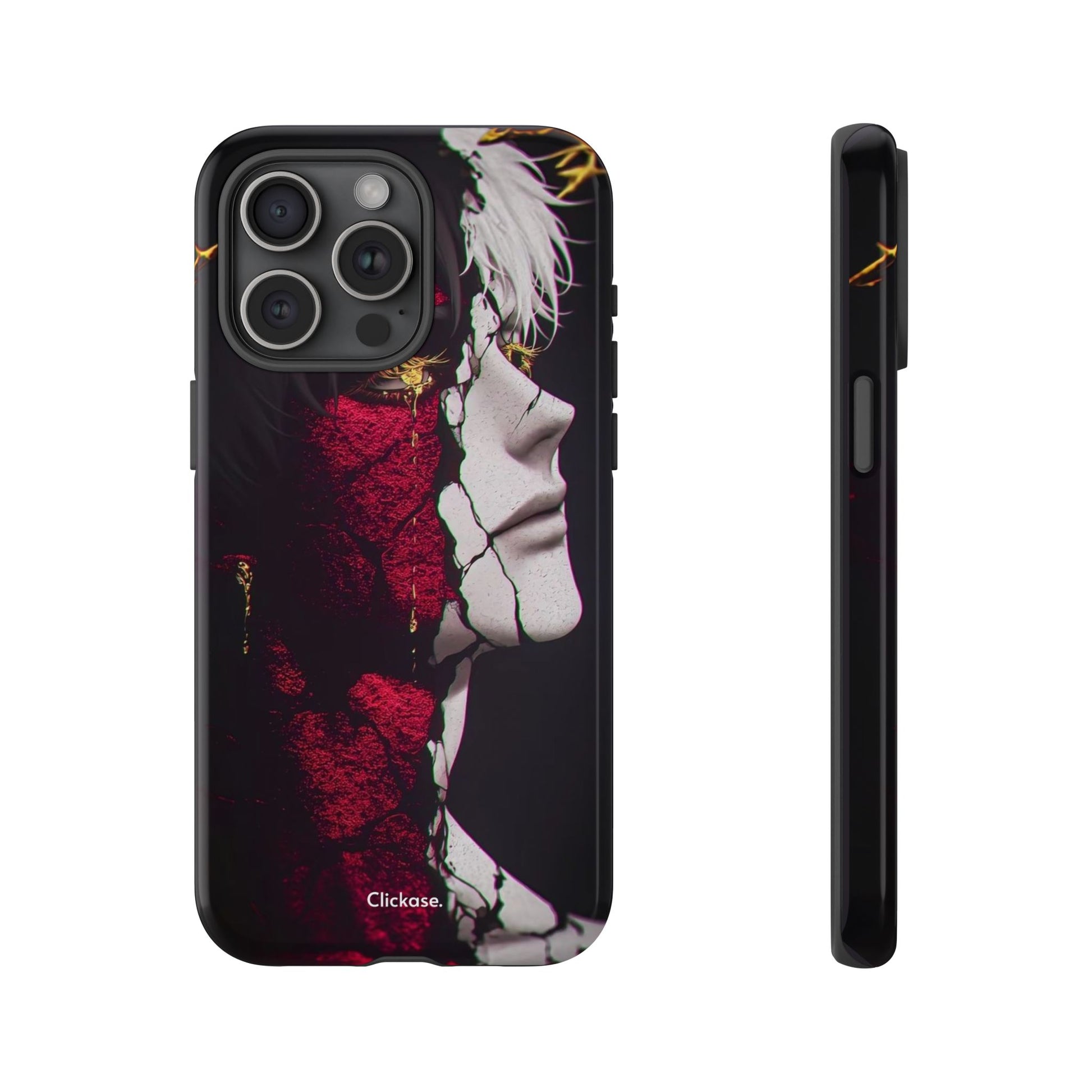 Duality Split Face Anime - Tough Phone Case by
