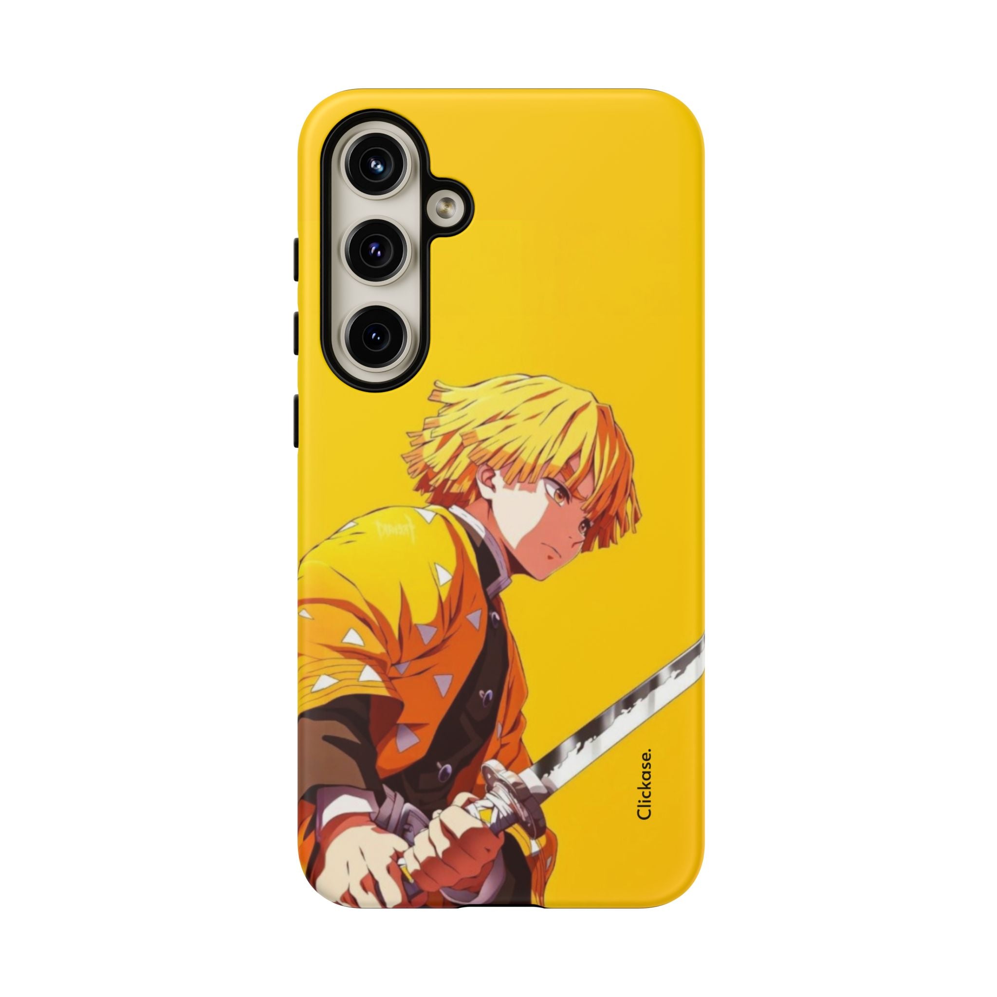 Zenitsu Agatsuma – Thunder Breathing Lightning Strike Tough Phone Case by