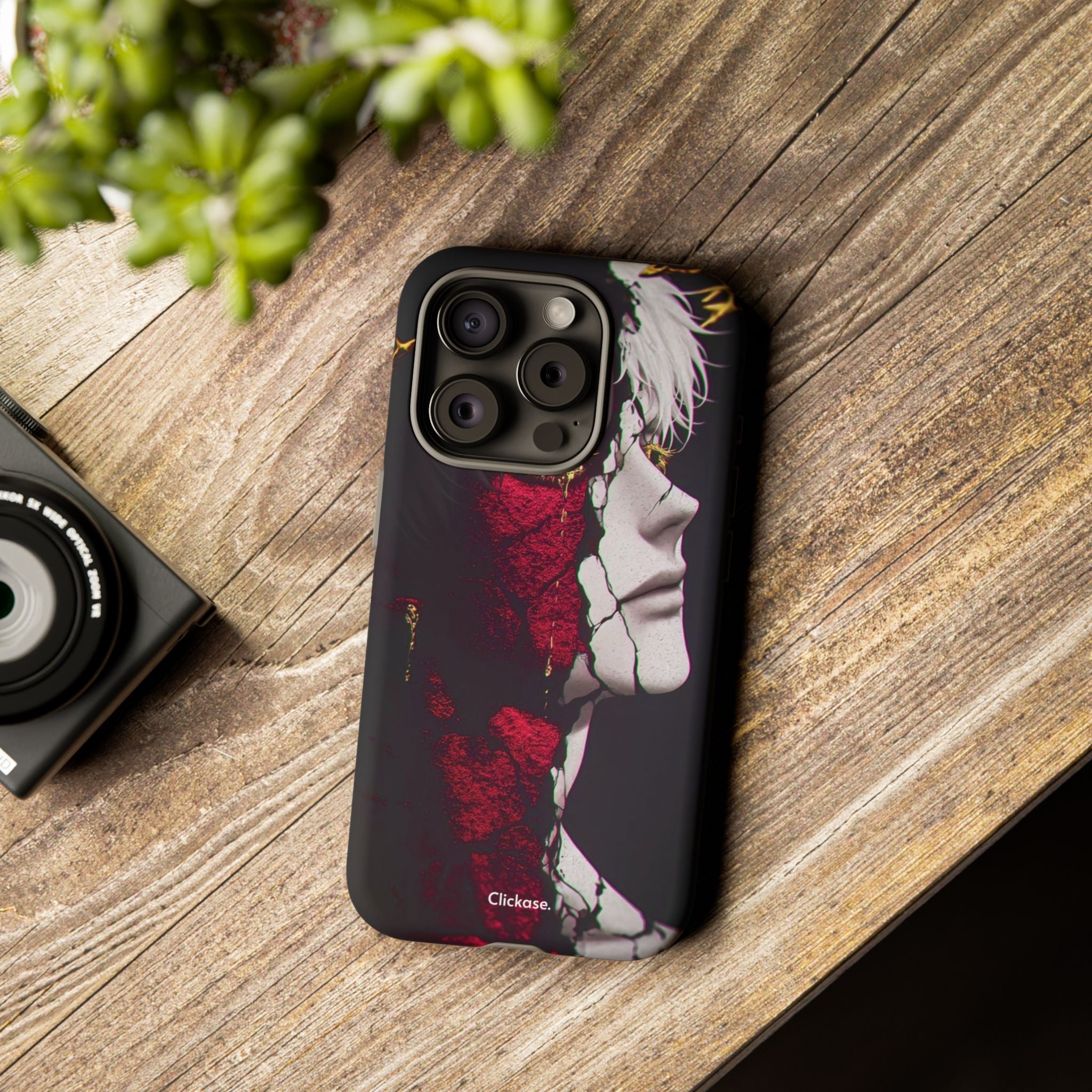 Duality Split Face Anime - Tough Phone Case by