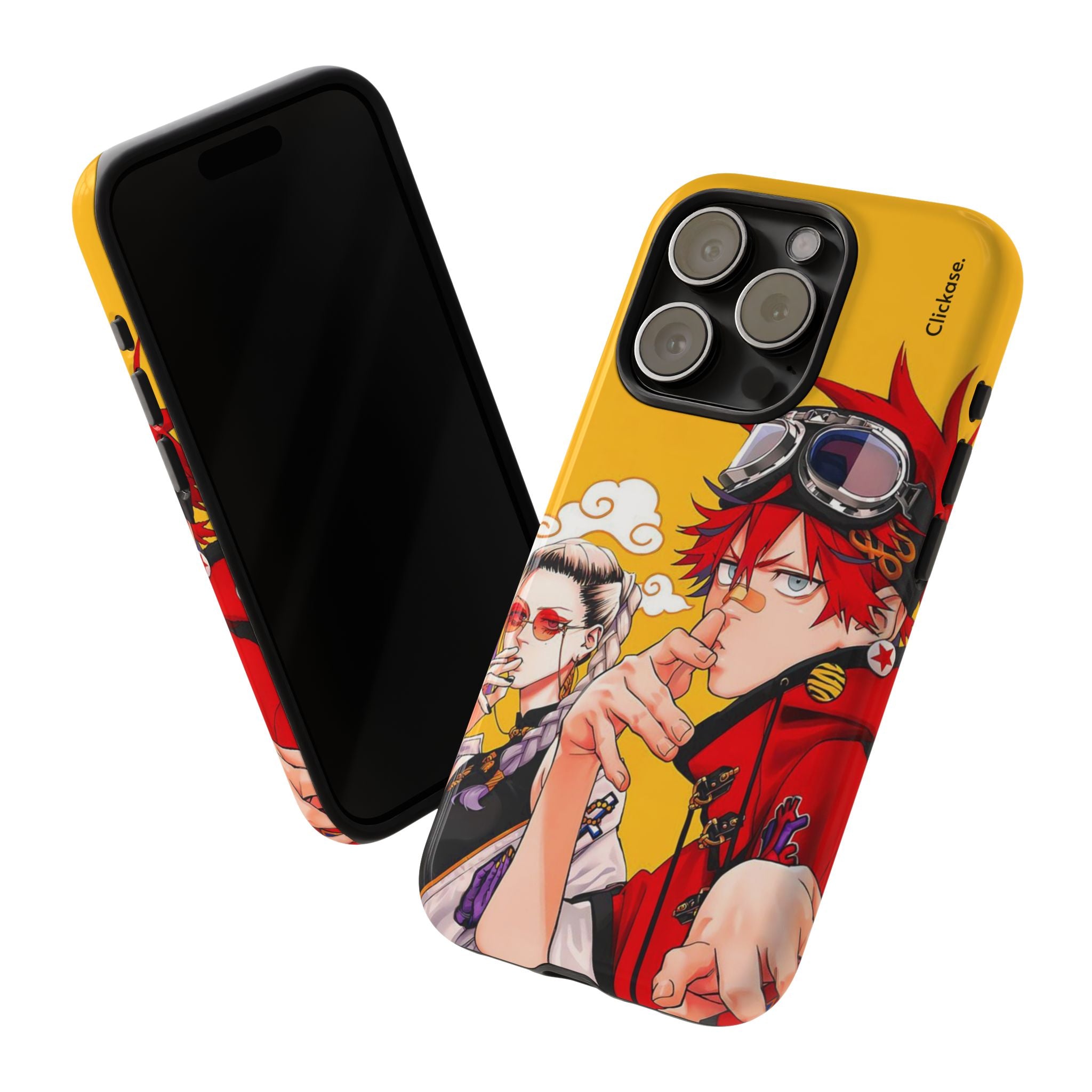 Alma & Tao Saotome - Gokurakugai Tough Phone Case by