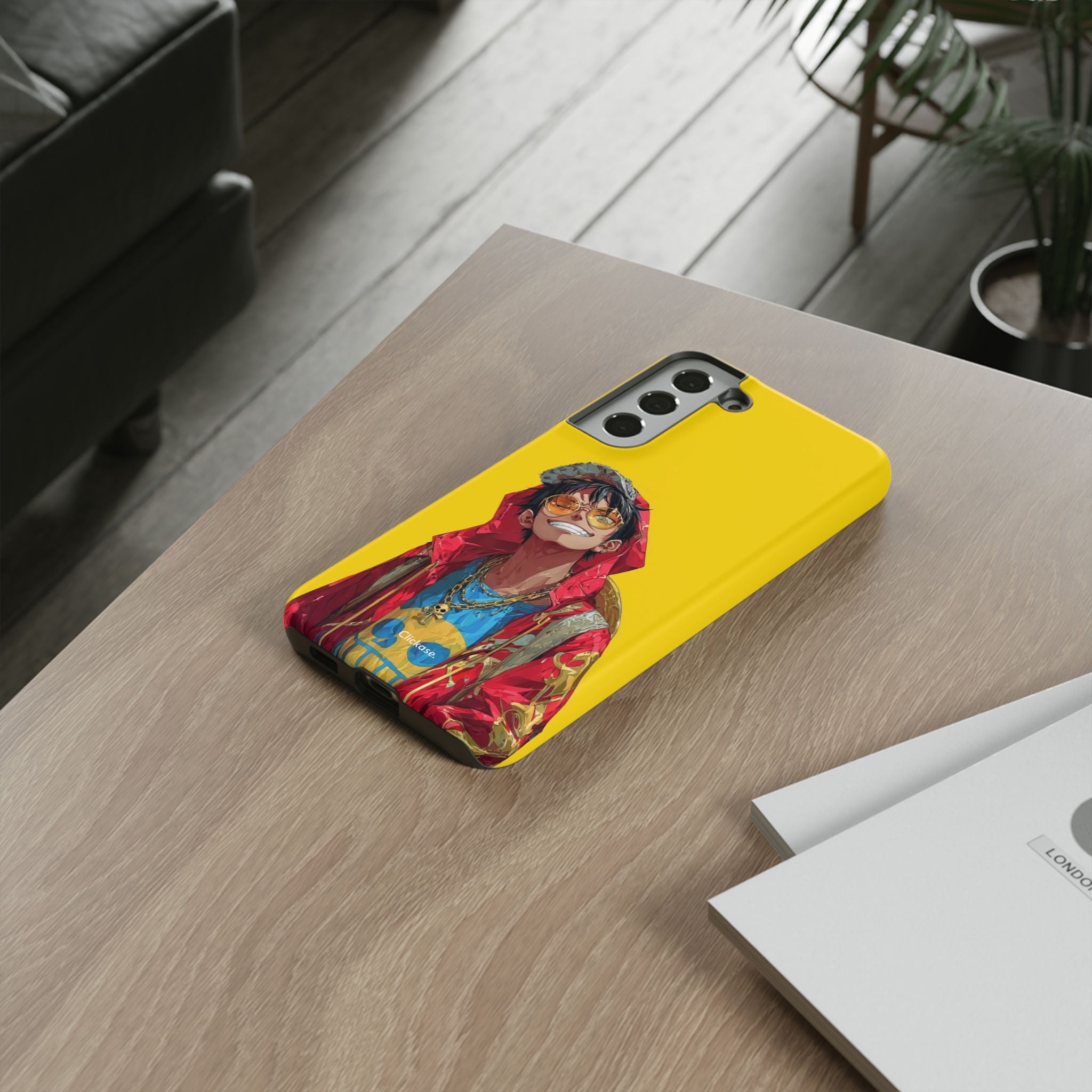 Monkey D. Luffy in Red Hoodie - One Piece by