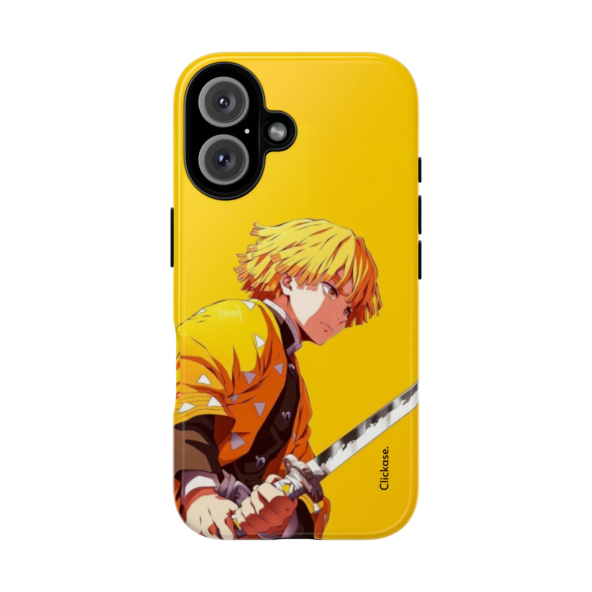 Zenitsu Agatsuma – Thunder Breathing Lightning Strike Tough Phone Case by