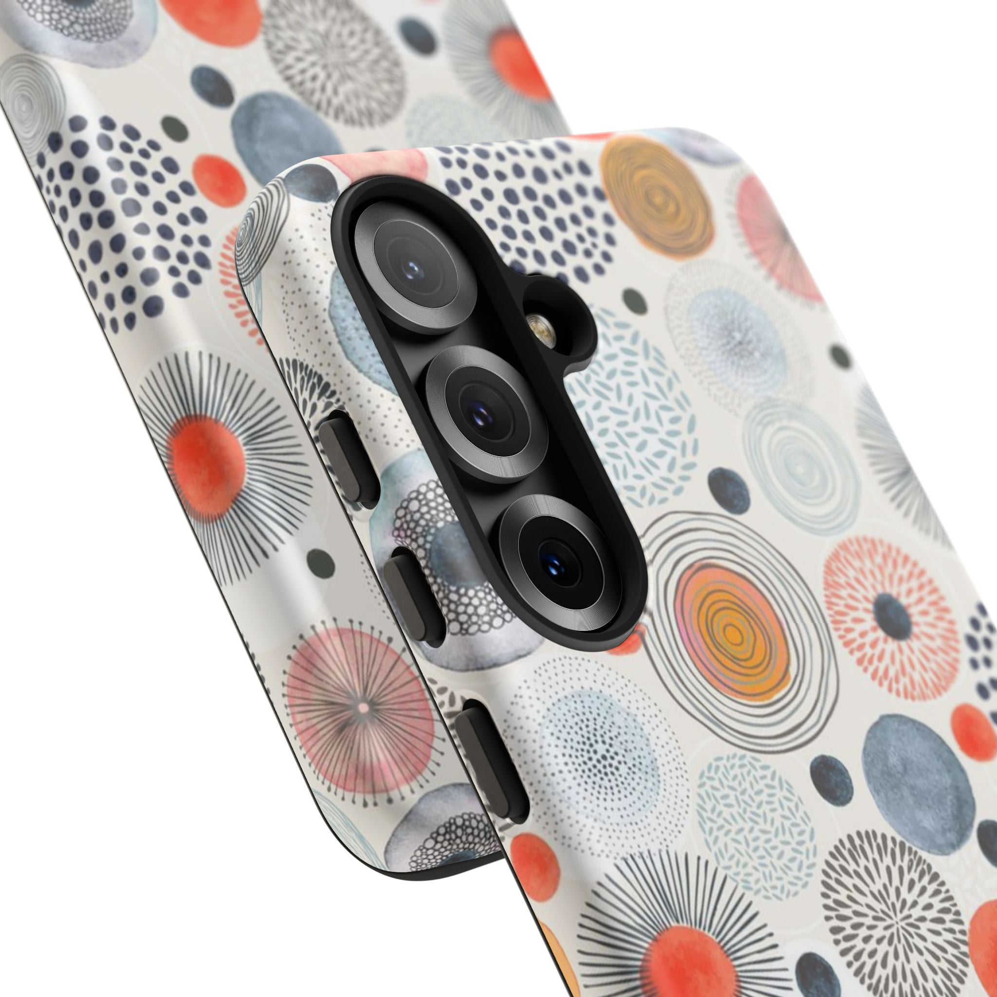 Colorful Abstract Tough Phone Case by