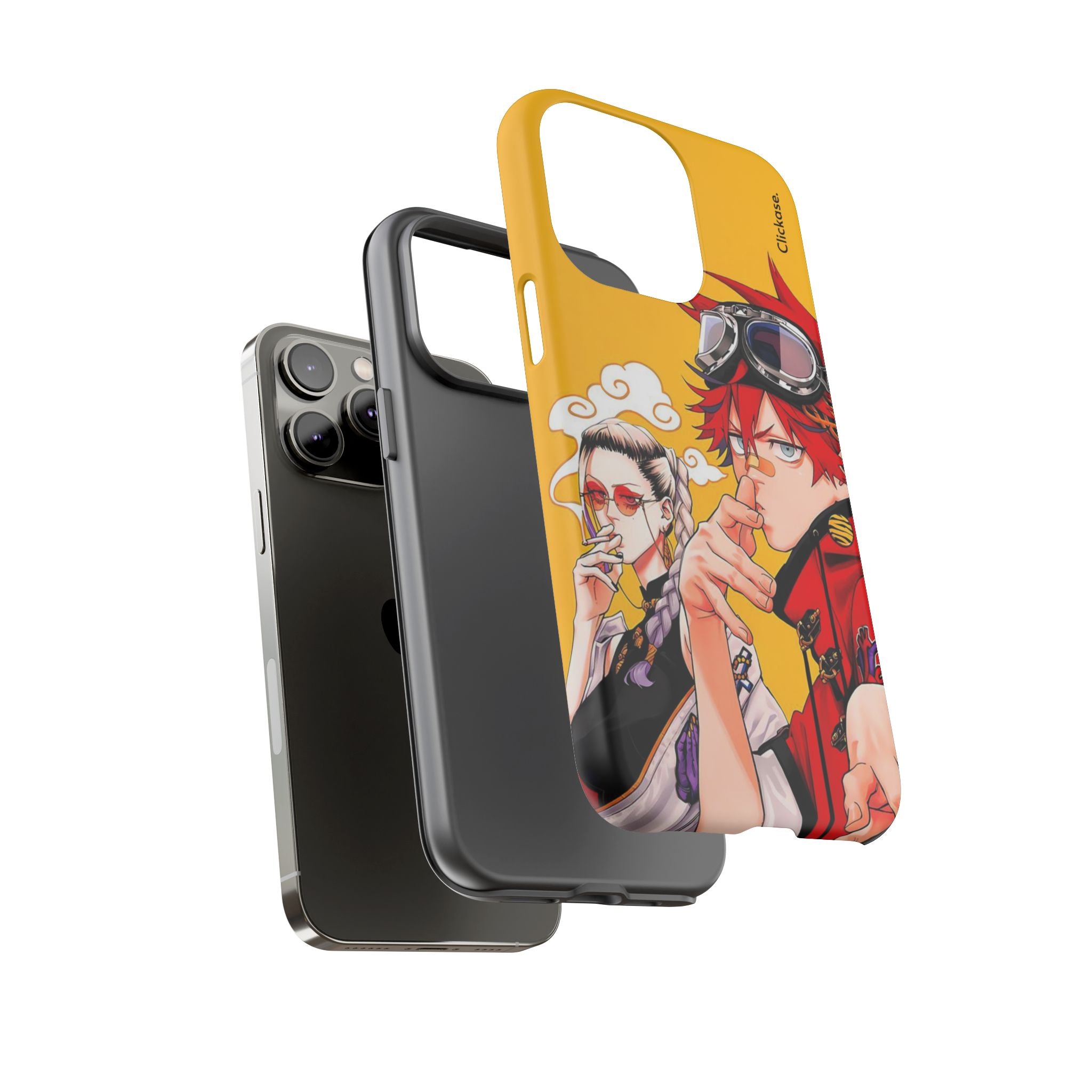 Alma & Tao Saotome - Gokurakugai Tough Phone Case by
