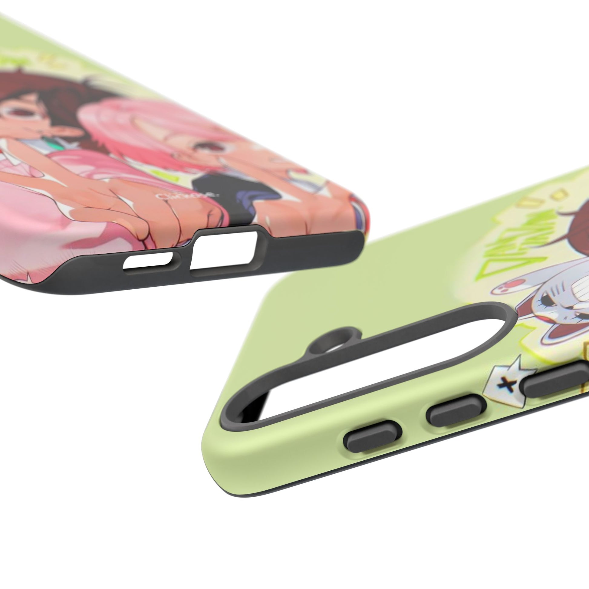 Momo & Aira - Dan Da Dan Tough Phone CasePhone CaseClickase®Momo & Aira