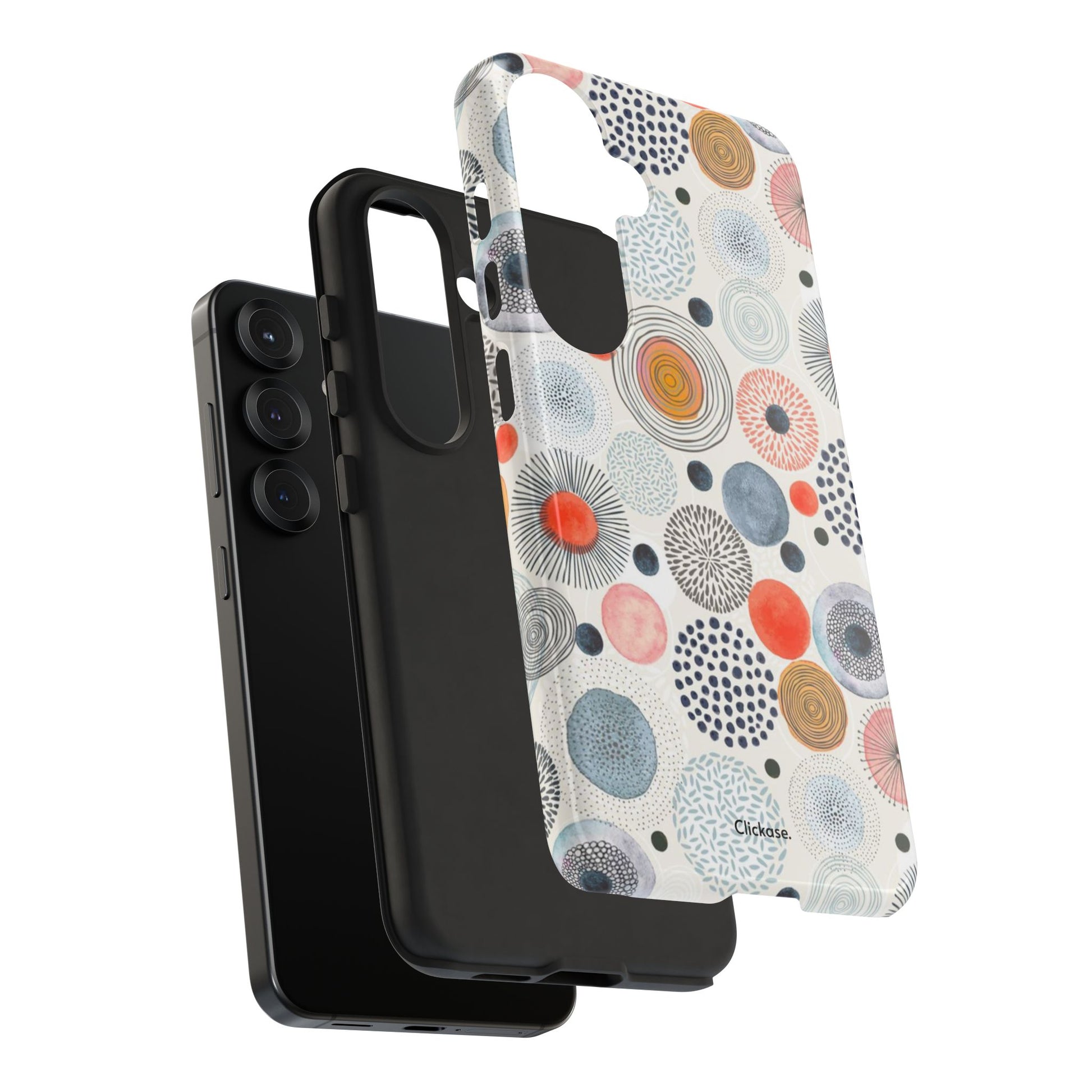 Colorful Abstract Tough Phone Case by