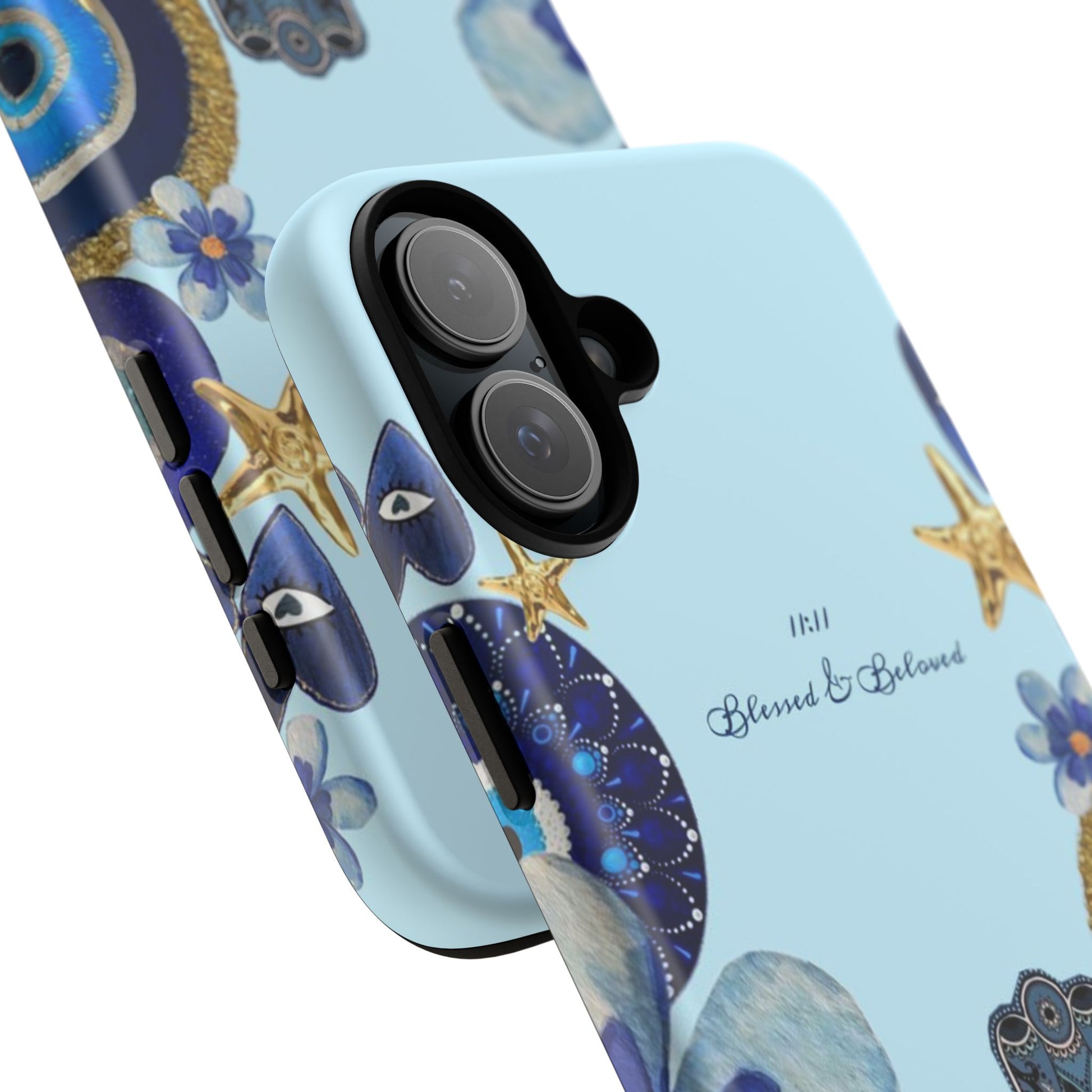 Hamsa Ocean-Inspired Tough Phone Case by