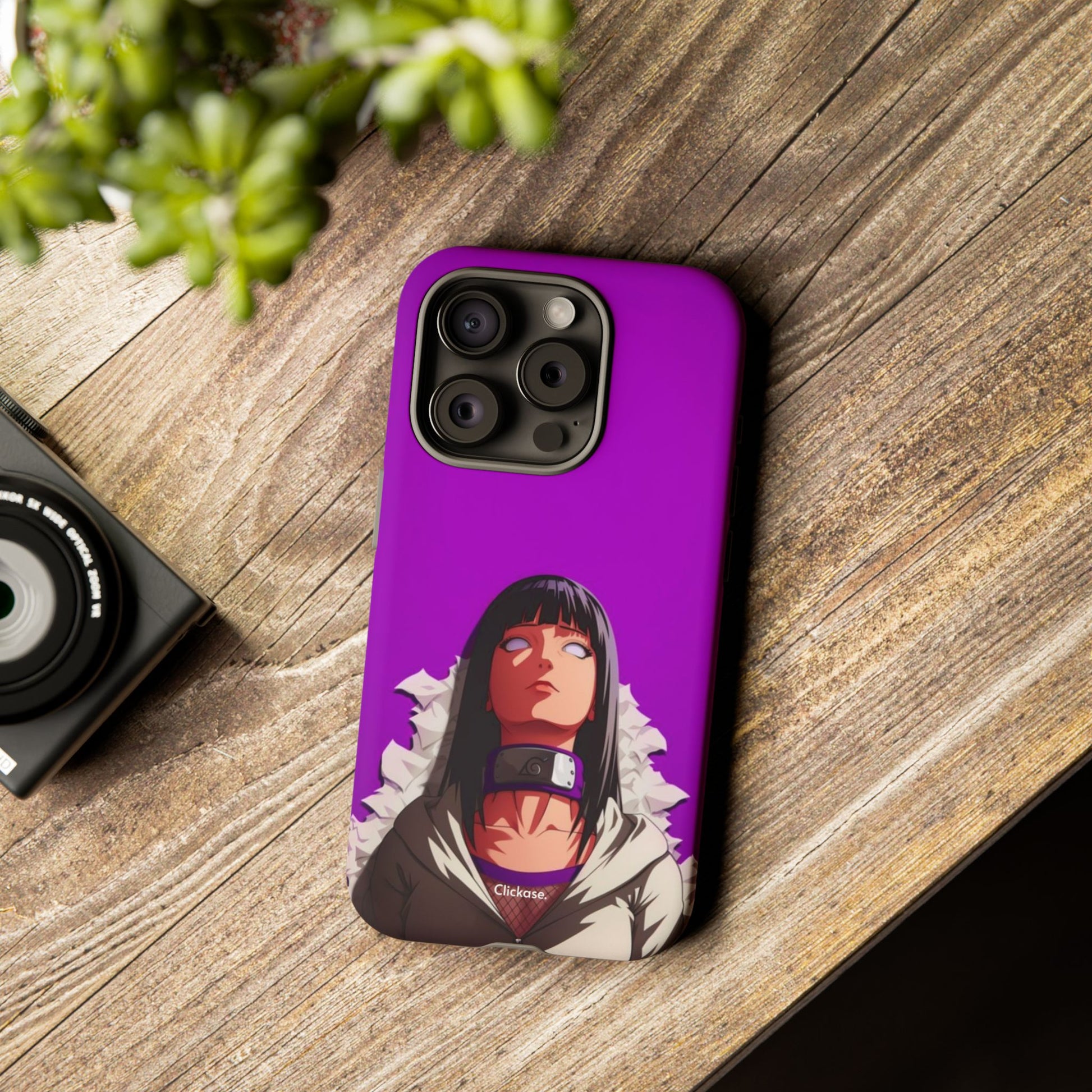 Hinata Hyuga - Naruto Tough Phone CasePhone CaseClickase®Hinata Hyuga - Naruto