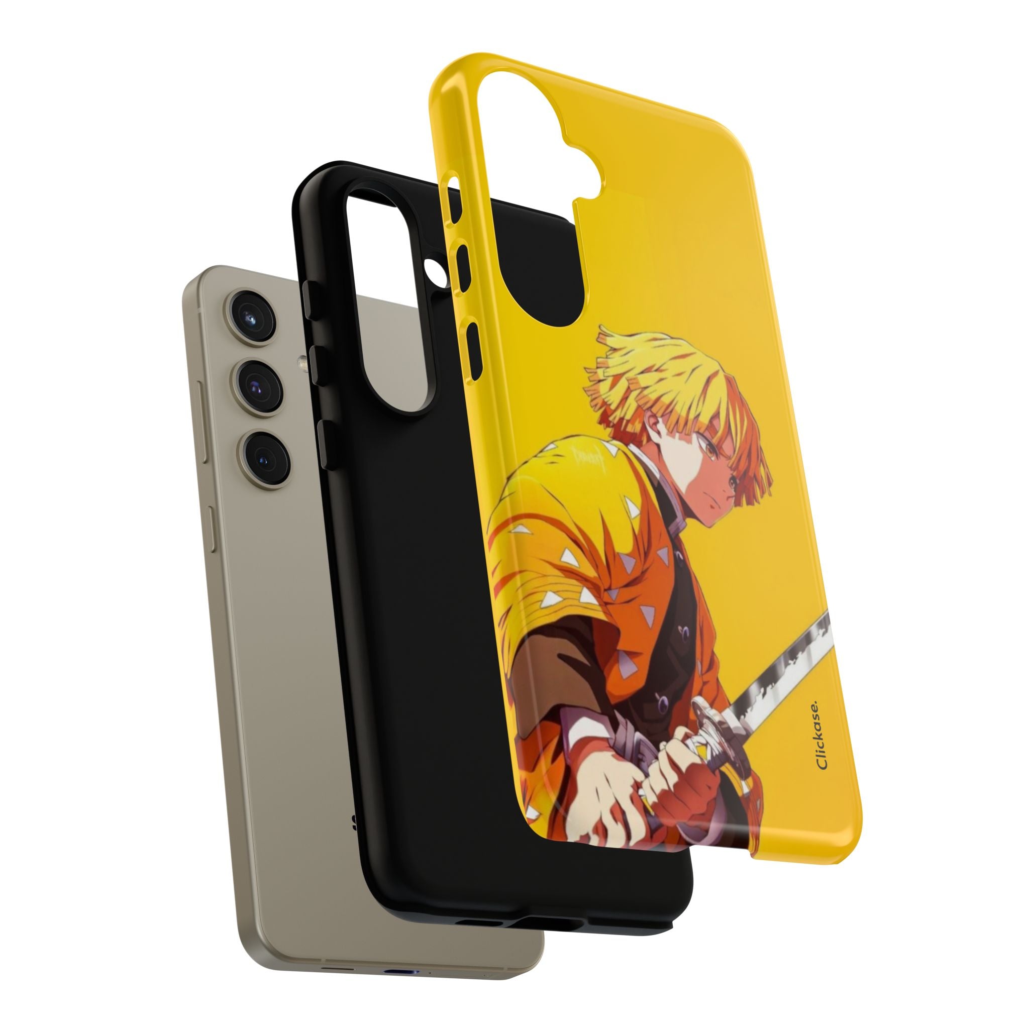 Zenitsu Agatsuma – Thunder Breathing Lightning Strike Tough Phone Case by