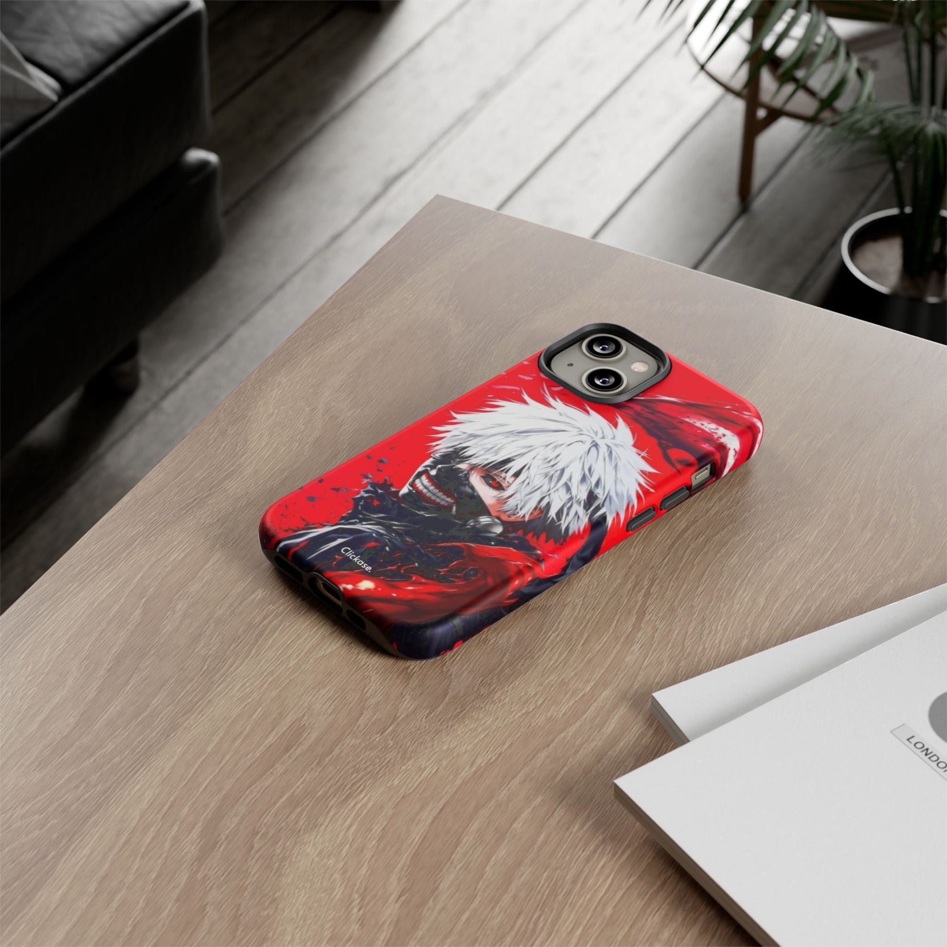 Ken Kaneki - Anime Tough Phone CasePhone CaseClickase®Ken Kaneki