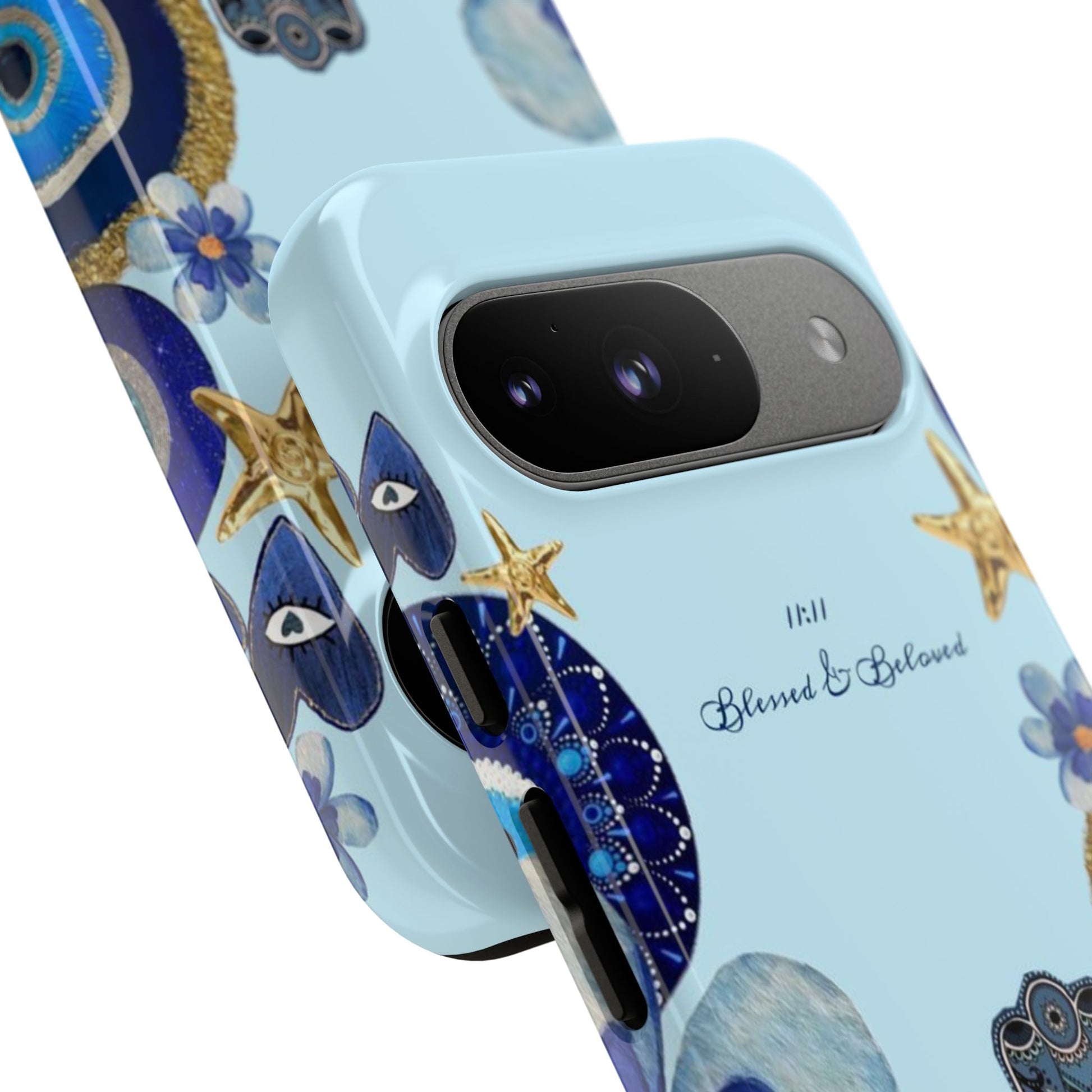 Hamsa Ocean-Inspired Tough Phone Case by