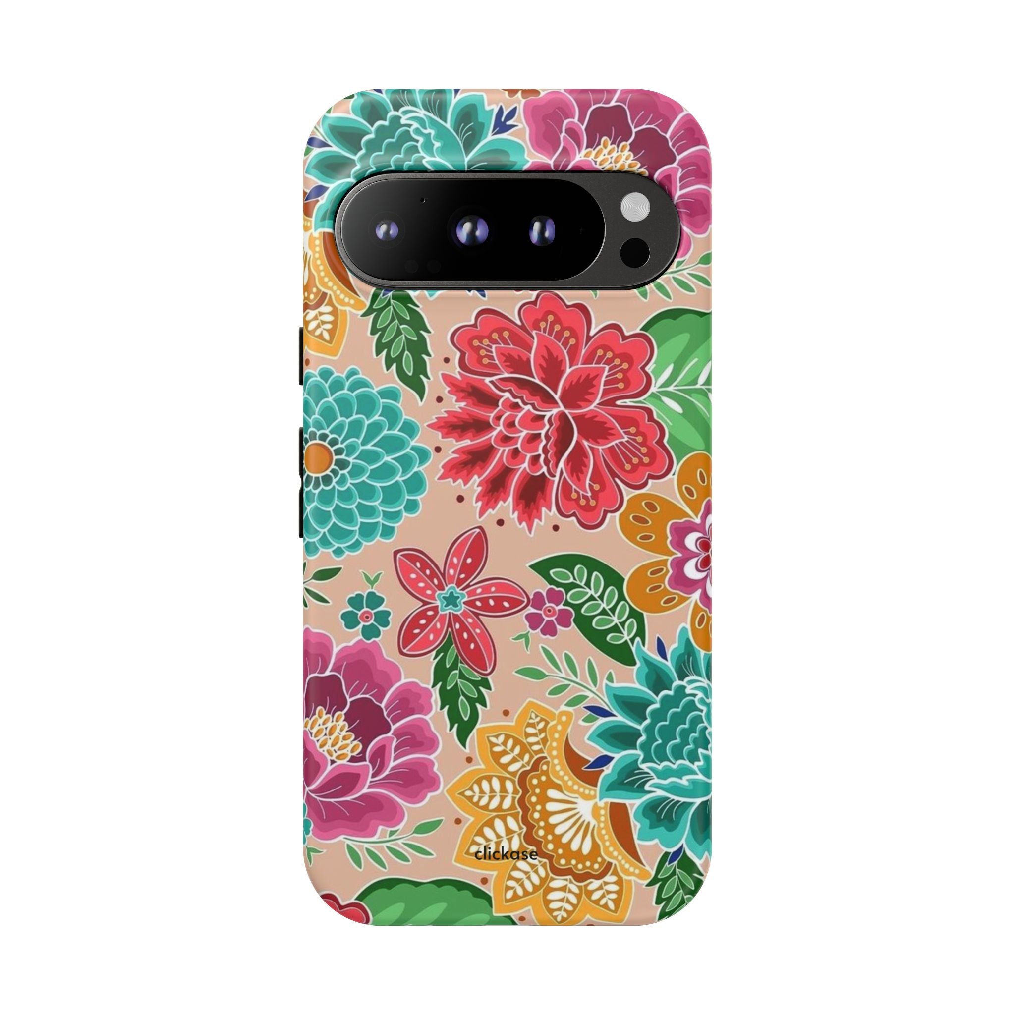 Cute Floral Design Tough Phone Case by