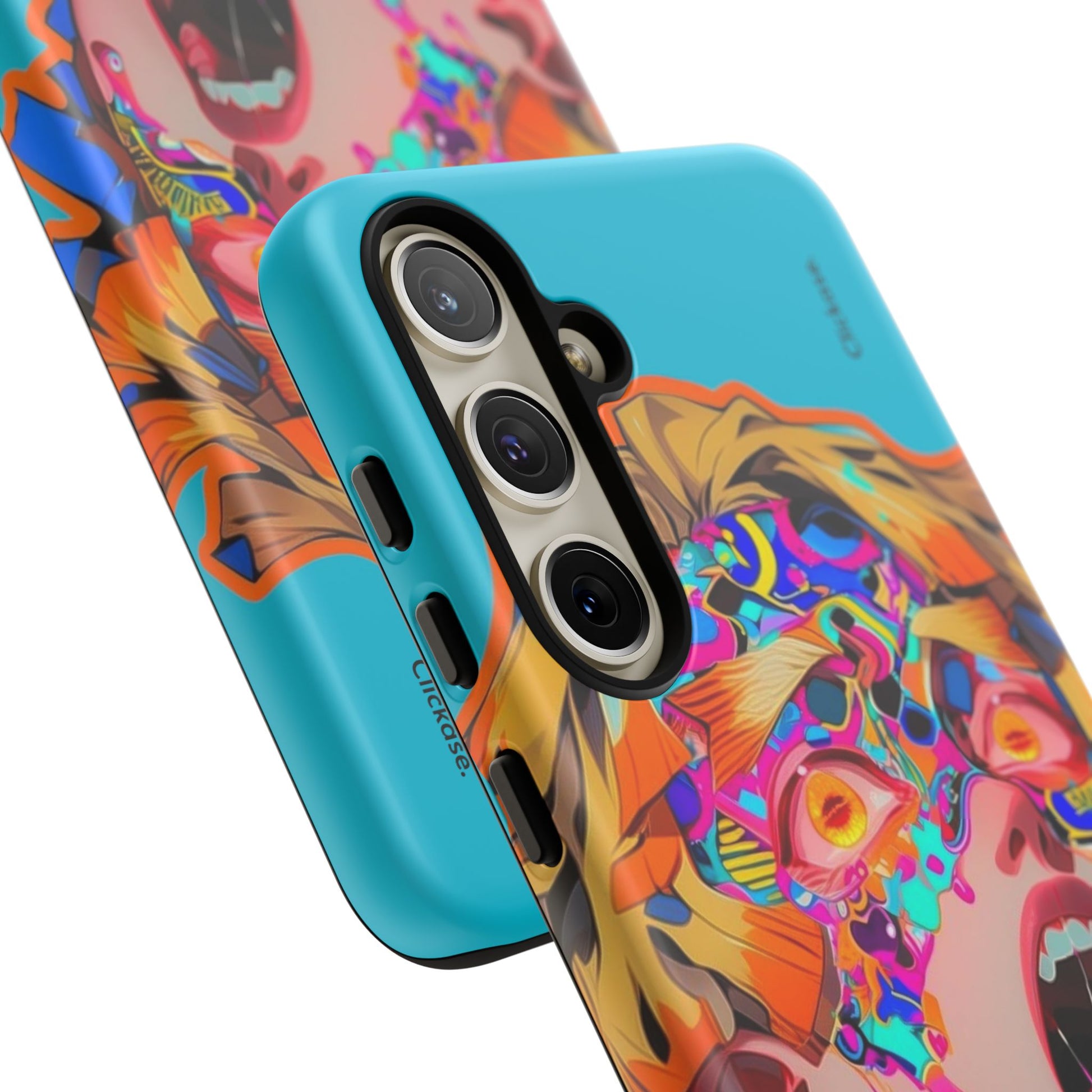 Zenitsu Agatsuma – Neon Thunder Pop Art Tough Phone Case by