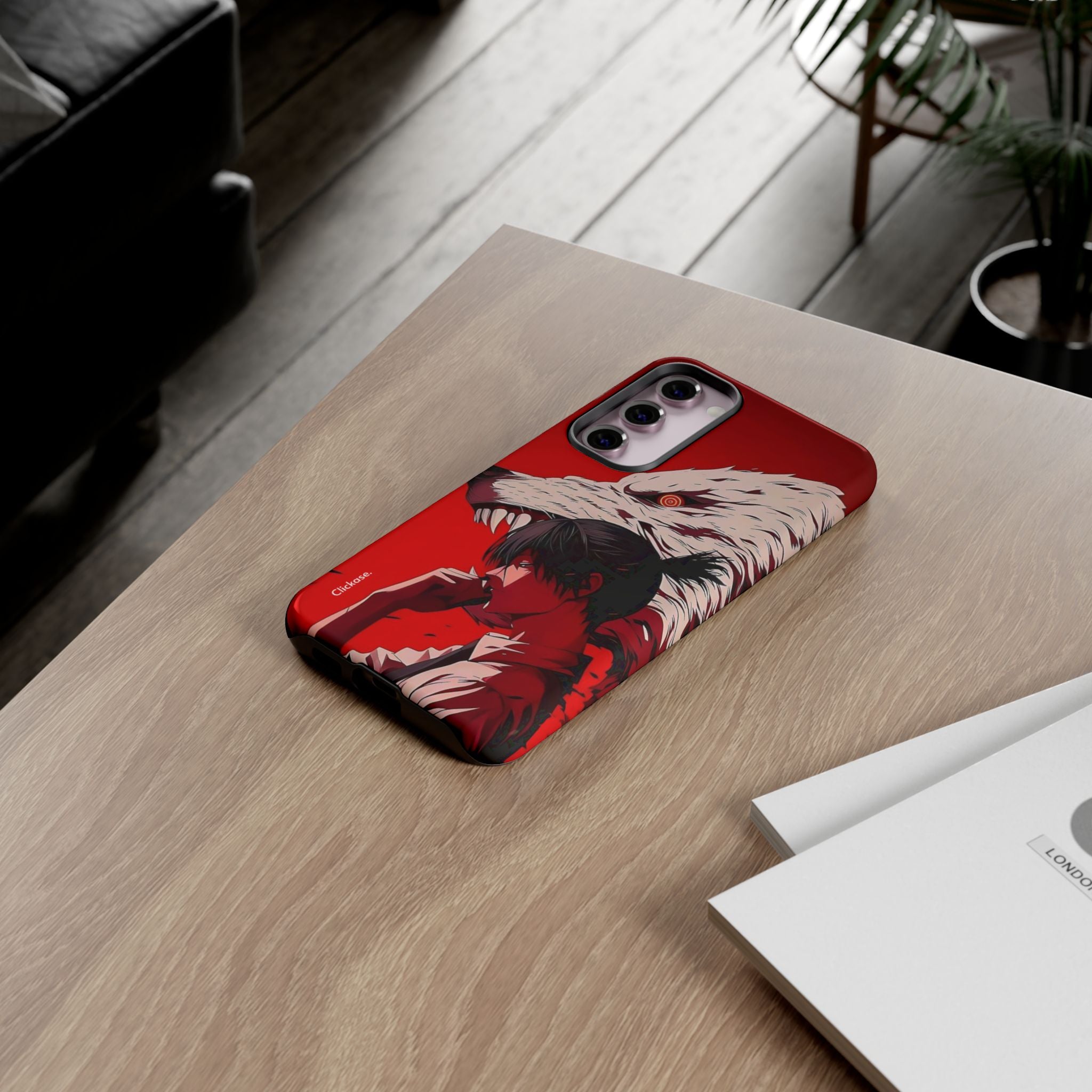 Samurai Wolf - Tough Phone Case by
