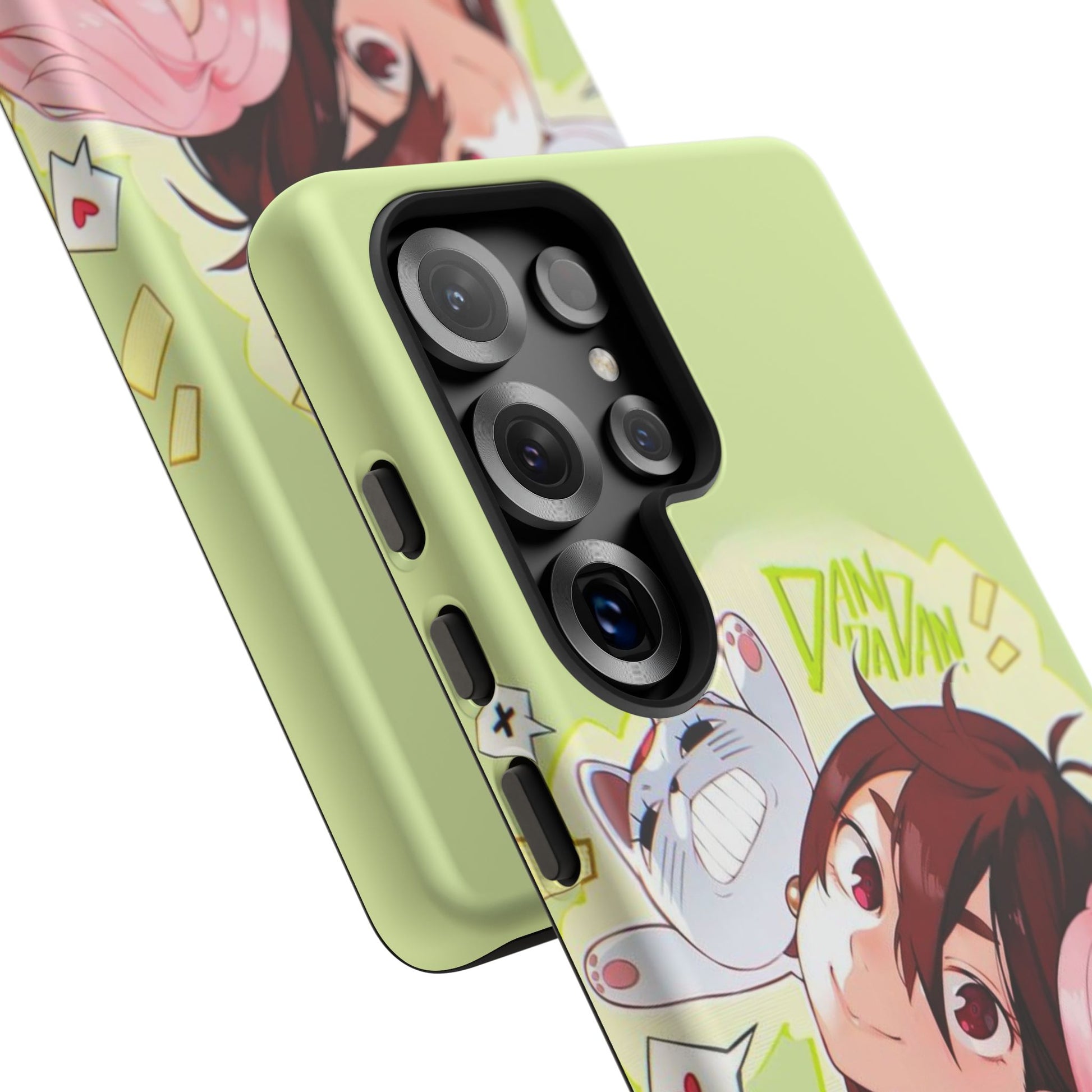 Momo & Aira - Dan Da Dan Tough Phone CasePhone CaseClickase®Momo & Aira