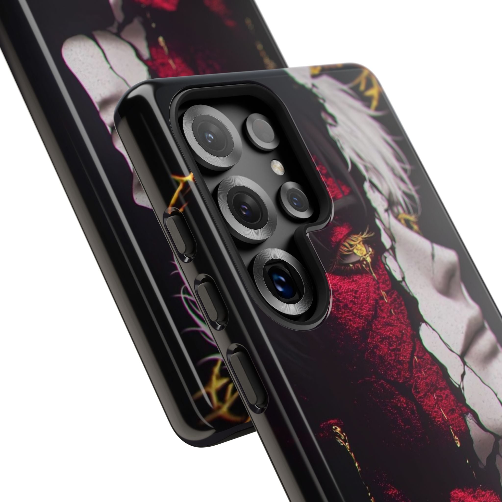 Duality Split Face Anime - Tough Phone Case by