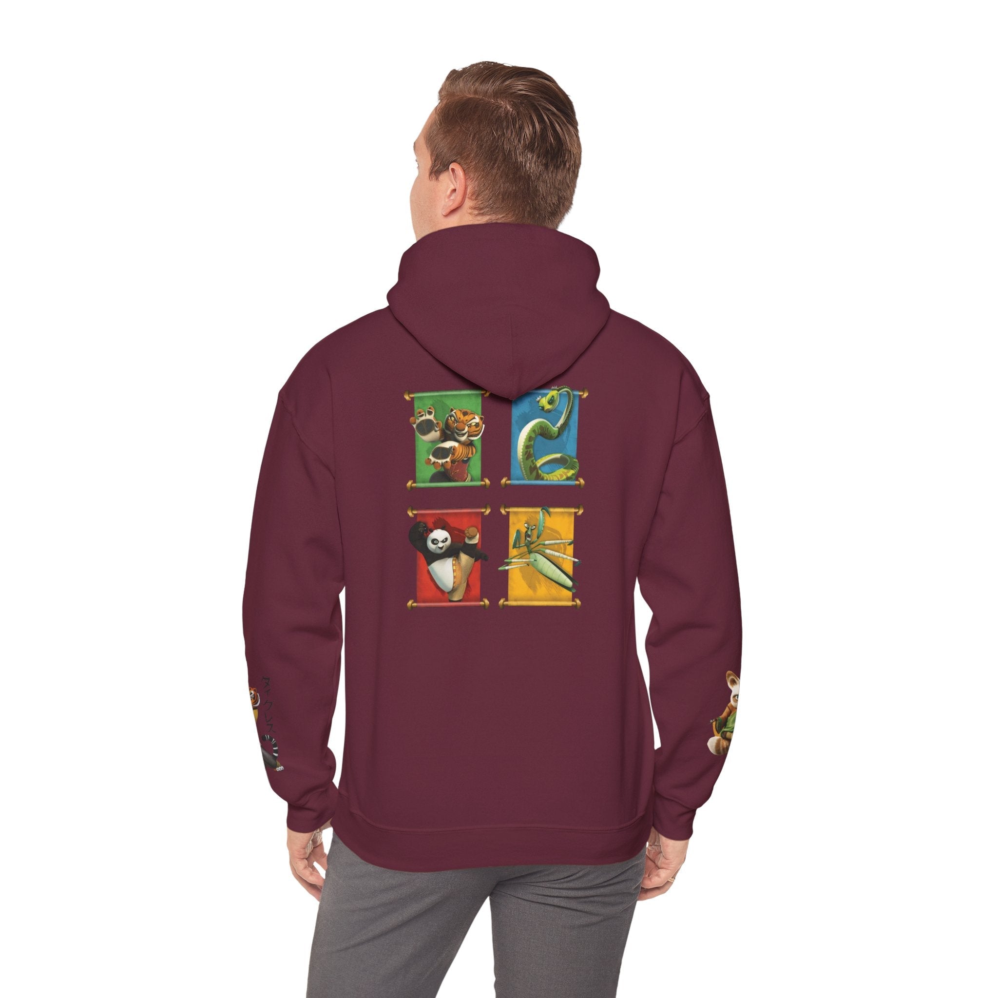 Kung Fu Panda Inspired Hoodie by