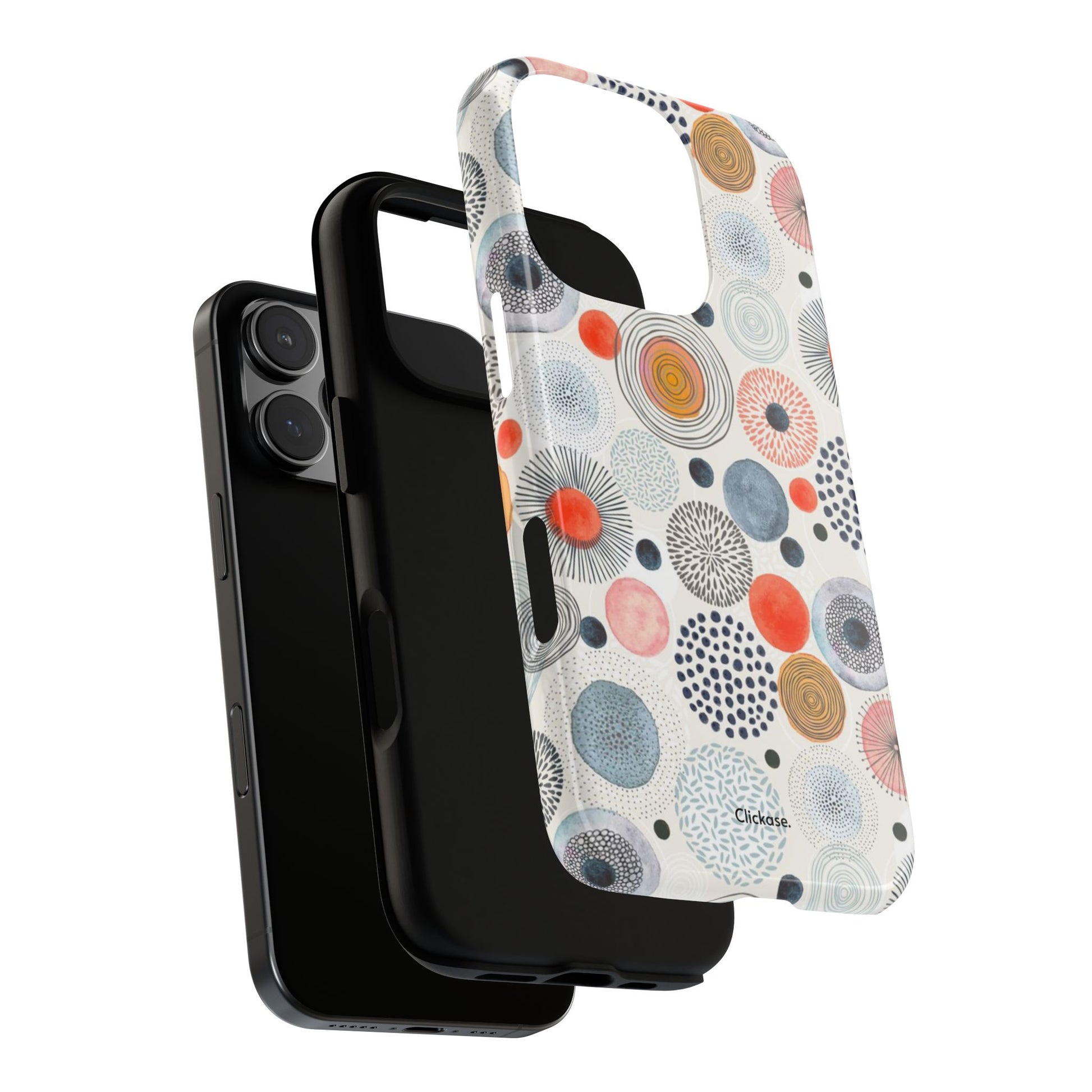 Colorful Abstract Tough Phone Case by
